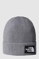 Berretto con risvolto e logo box TNF