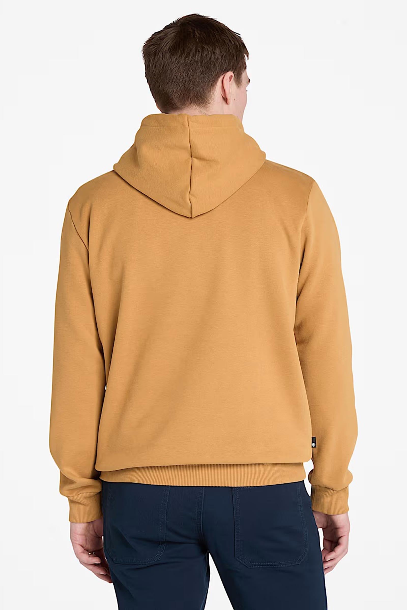 Felpa con Cappuccio Hampton da Uomo in giallo