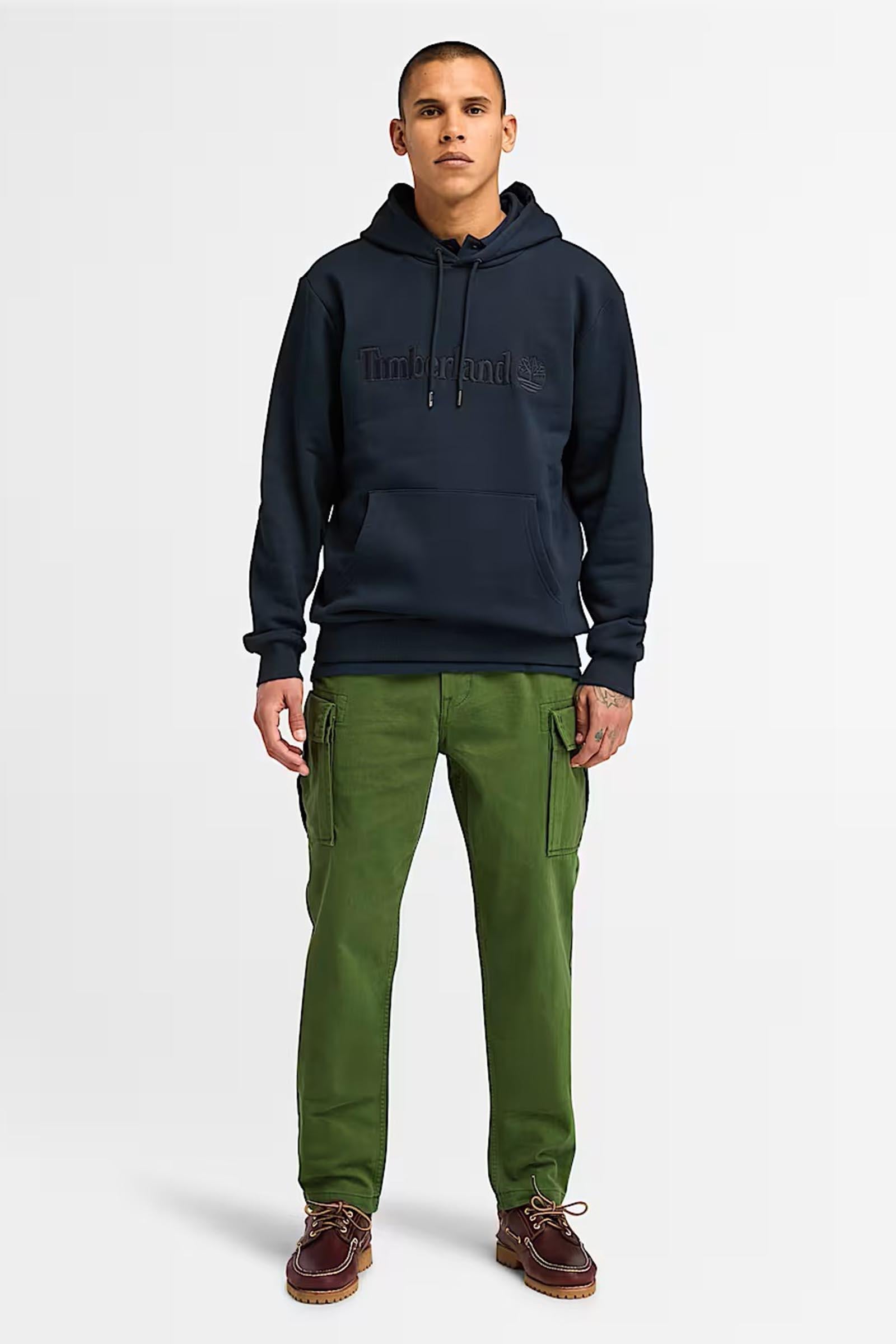 Felpa con Cappuccio Hampton da Uomo in blu scuro