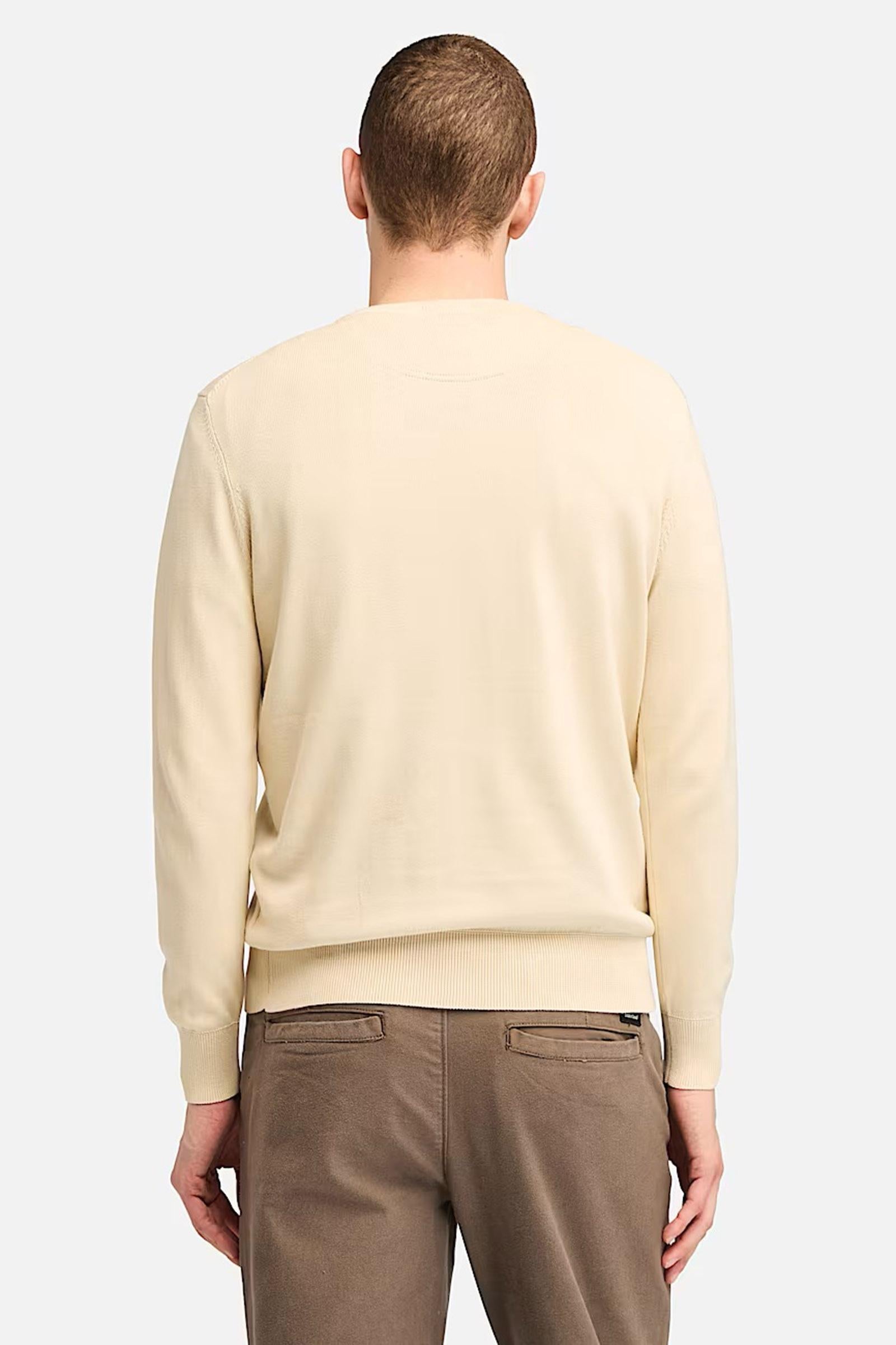 Maglione in Cotone Williams River da Uomo in beige