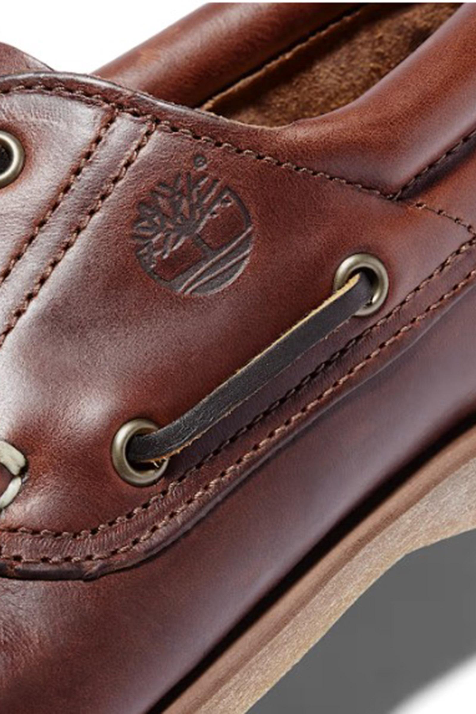 Scarpa da Barca da Uomo Classica Authentic in marrone