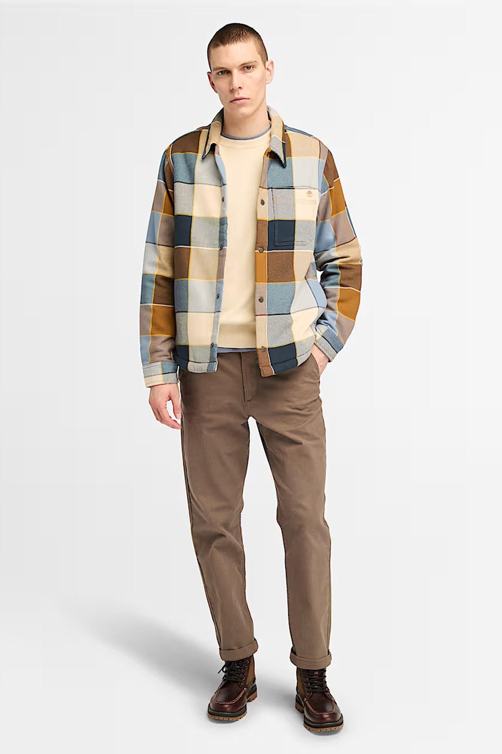 Maglione in Cotone Williams River da Uomo in beige