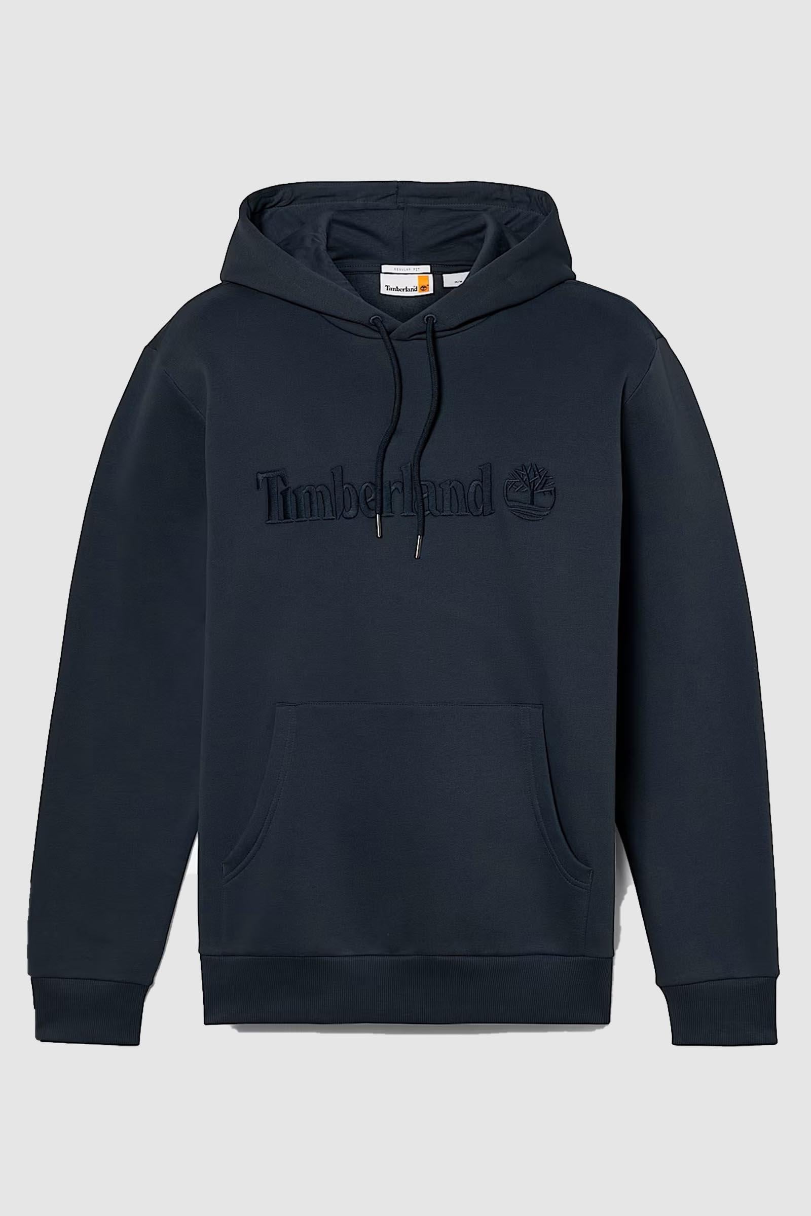 Felpa con Cappuccio Hampton da Uomo in blu scuro
