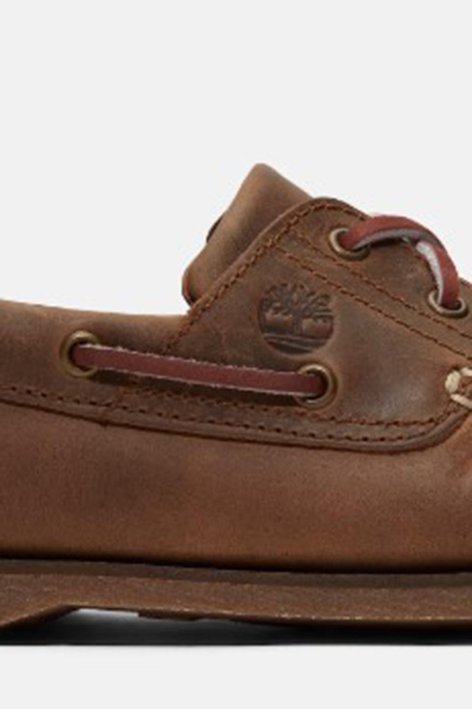 Scarpa da Barca Classic da Uomo in marrone scuro