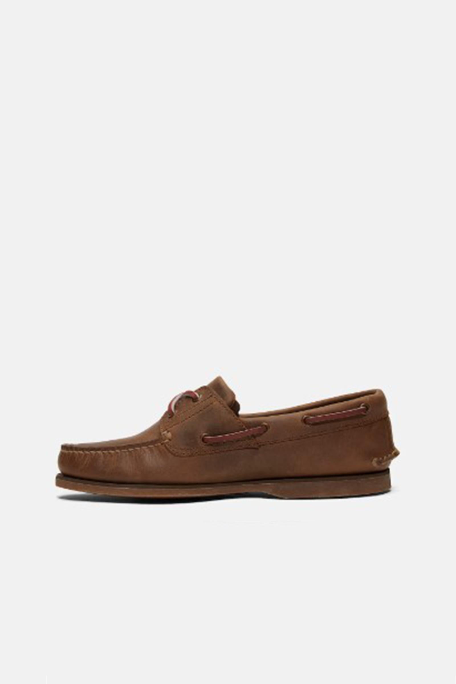 Scarpa da Barca Classic da Uomo in marrone scuro