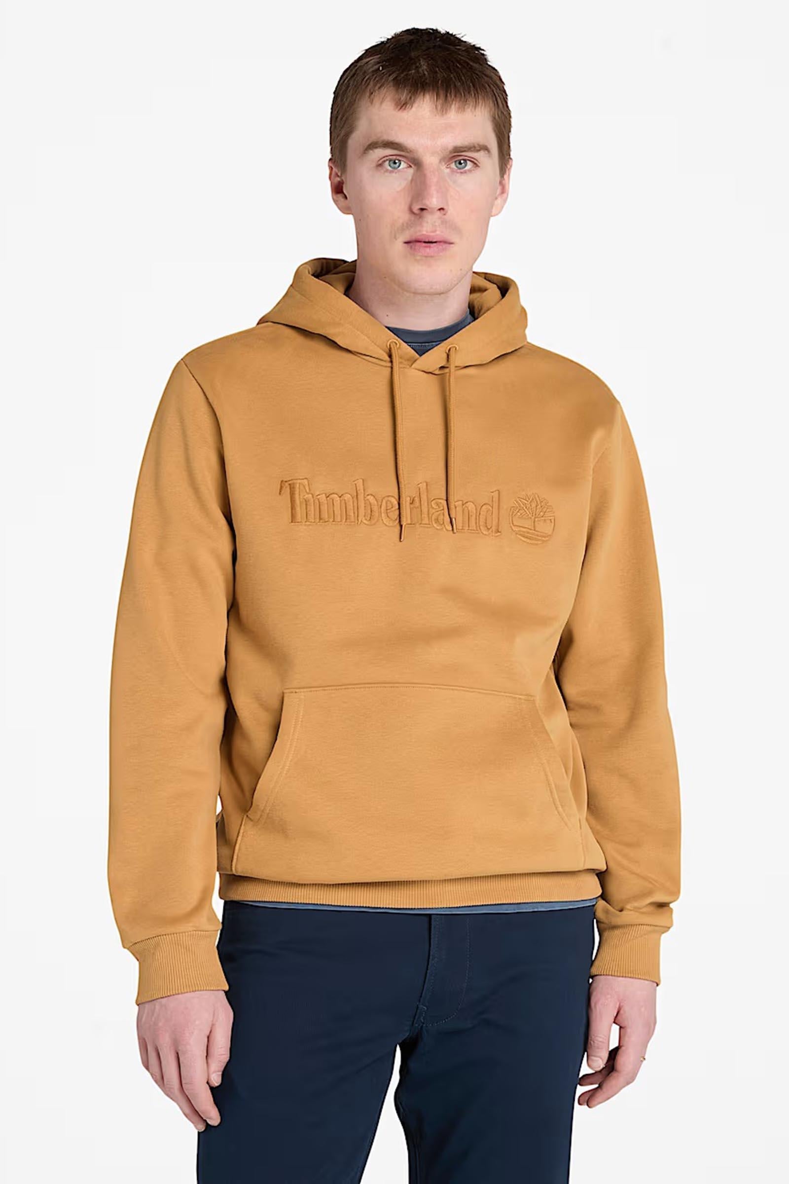 Felpa con Cappuccio Hampton da Uomo in giallo