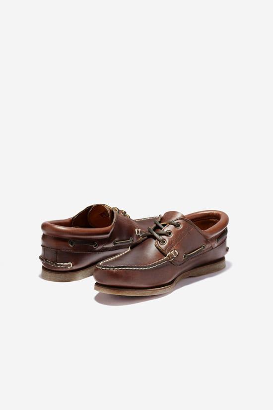Scarpa da Barca da Uomo Classica Authentic in marrone
