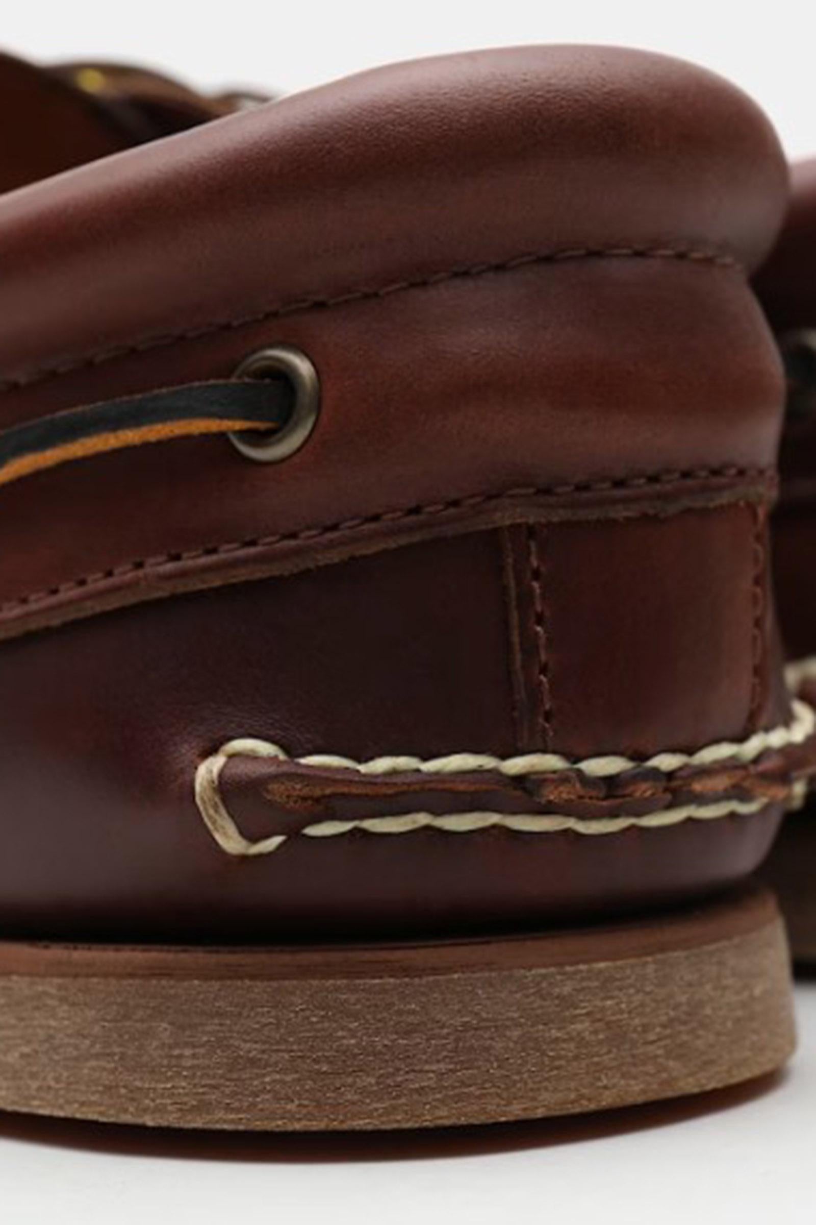 Scarpa da Barca da Uomo Classica Authentic in marrone