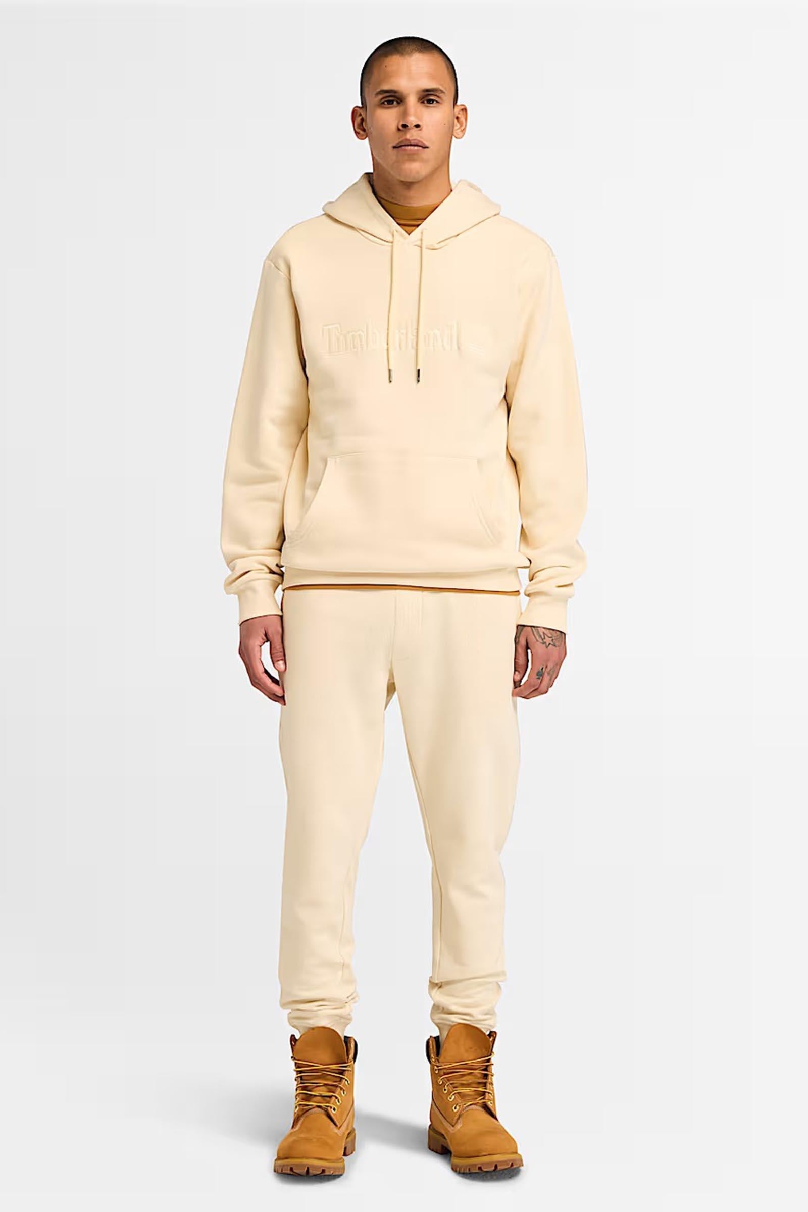 Felpa con Cappuccio Hampton da Uomo in beige