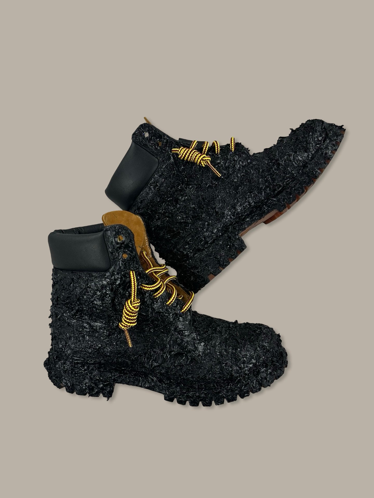 Timberland 6 Inch Boot Black Matter Custom VRG x Kuborium Nero 43