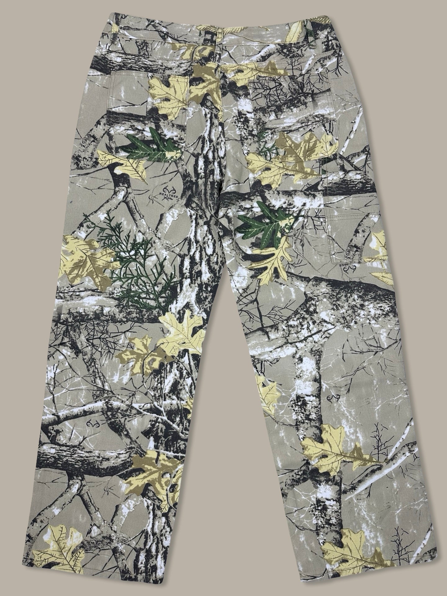 Camo Straight Pant Beige W32