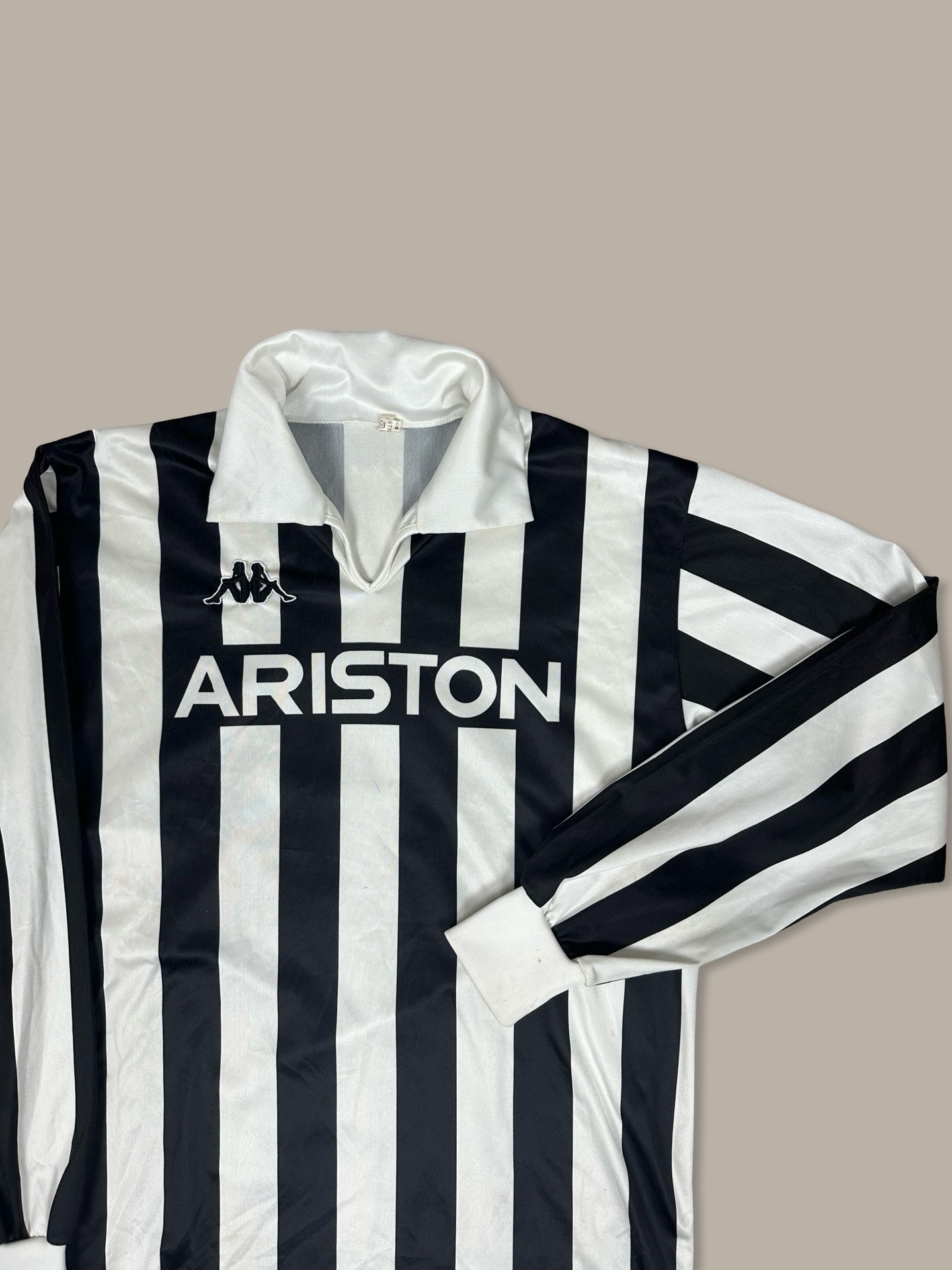 Juventus Kappa Jersey Vintage Anni 90’ Bianco e Nero L