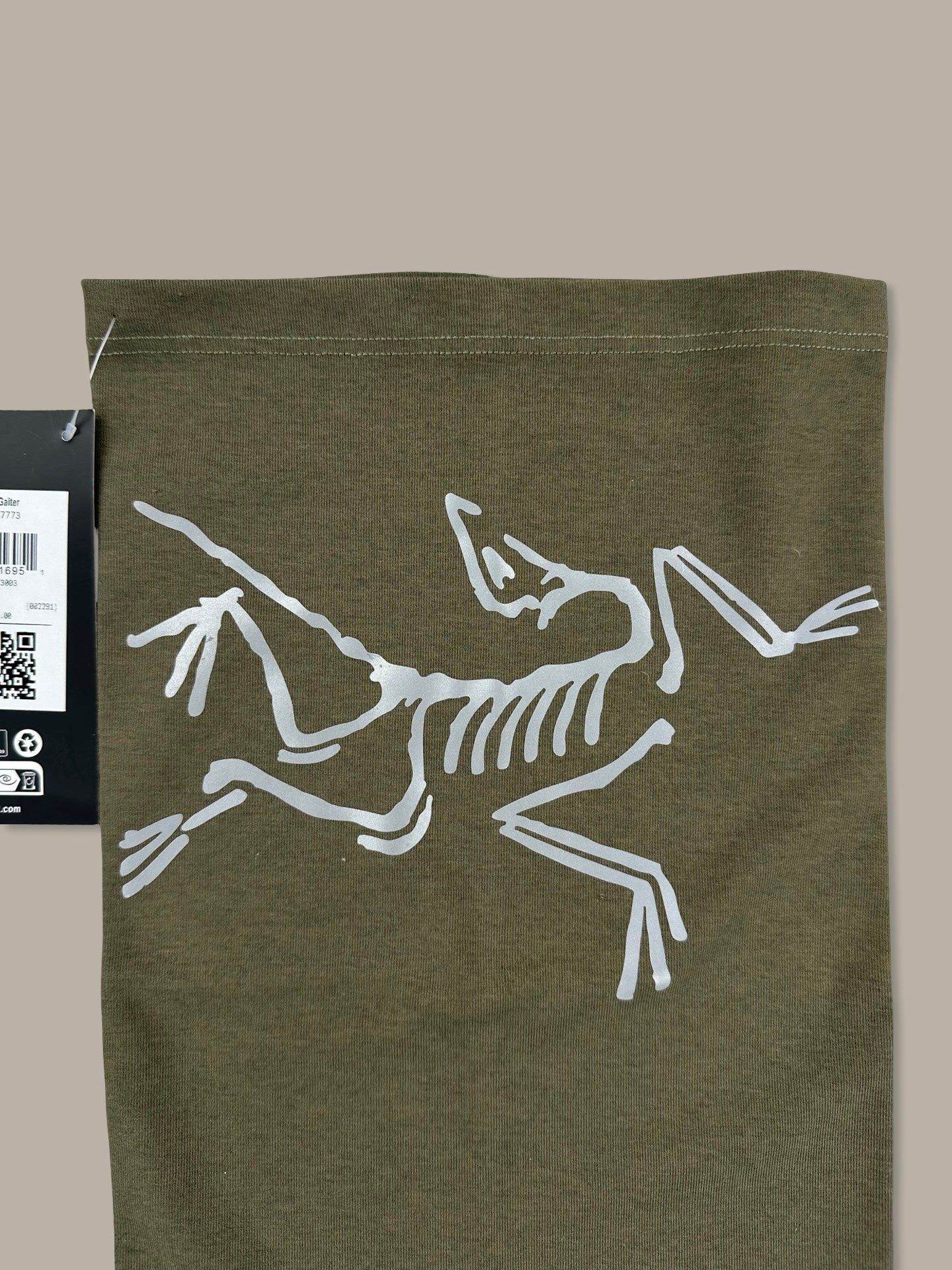 Arc’teryx Neck Gaiter Scaldacollo Verde Kakhi OS