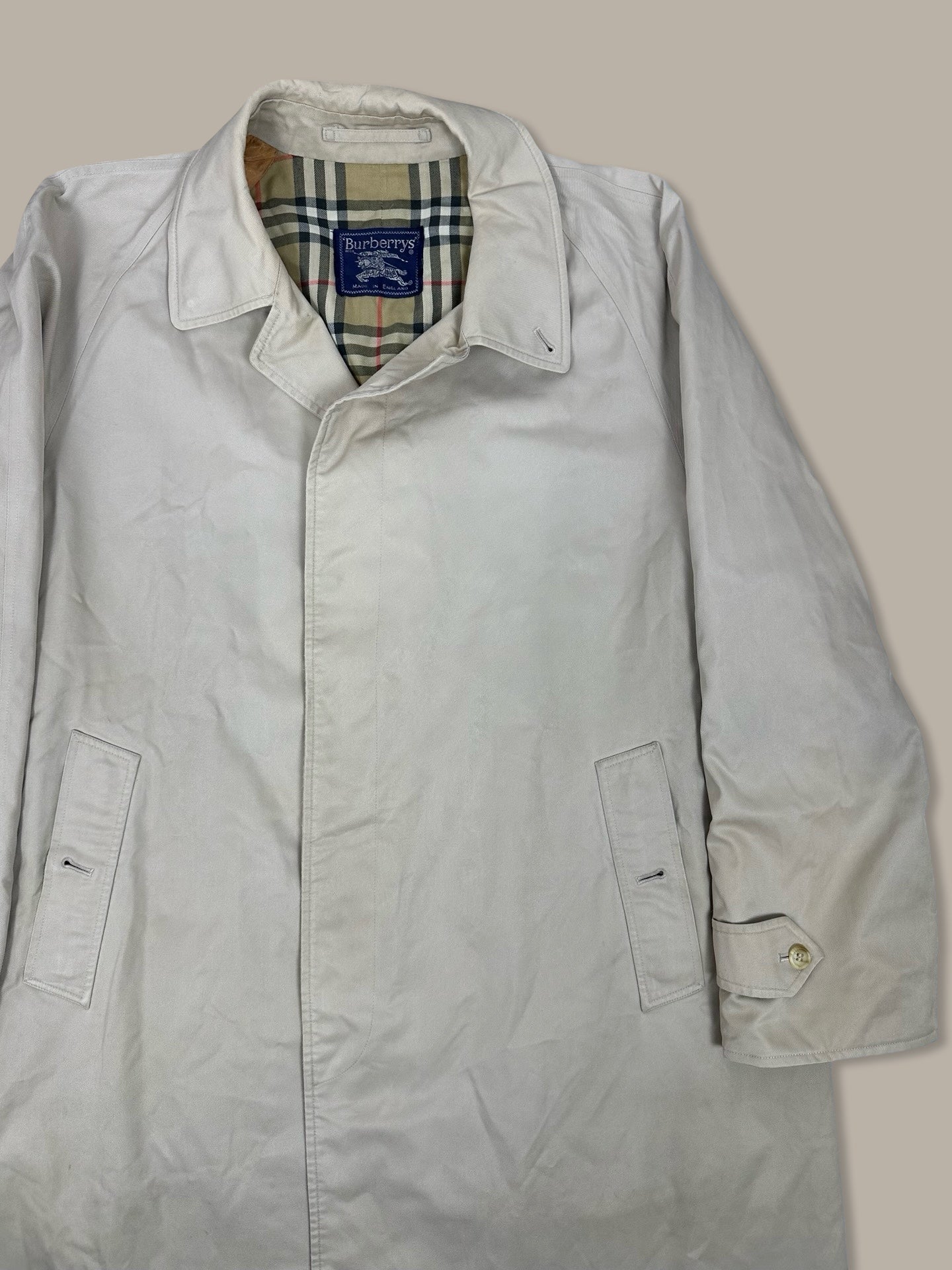 Burberry’s Trench Coat Vintage Jacket Beige L
