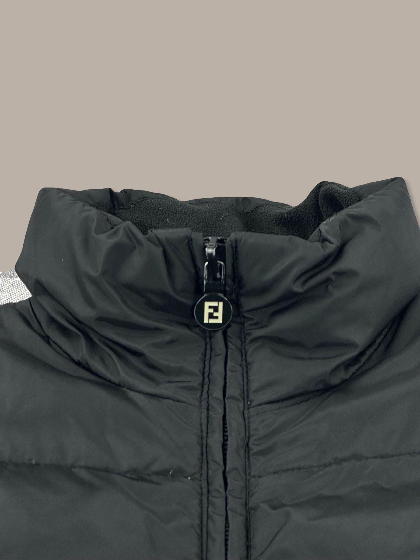 Fendi Piumino Puffer Jacket Nero 52 L