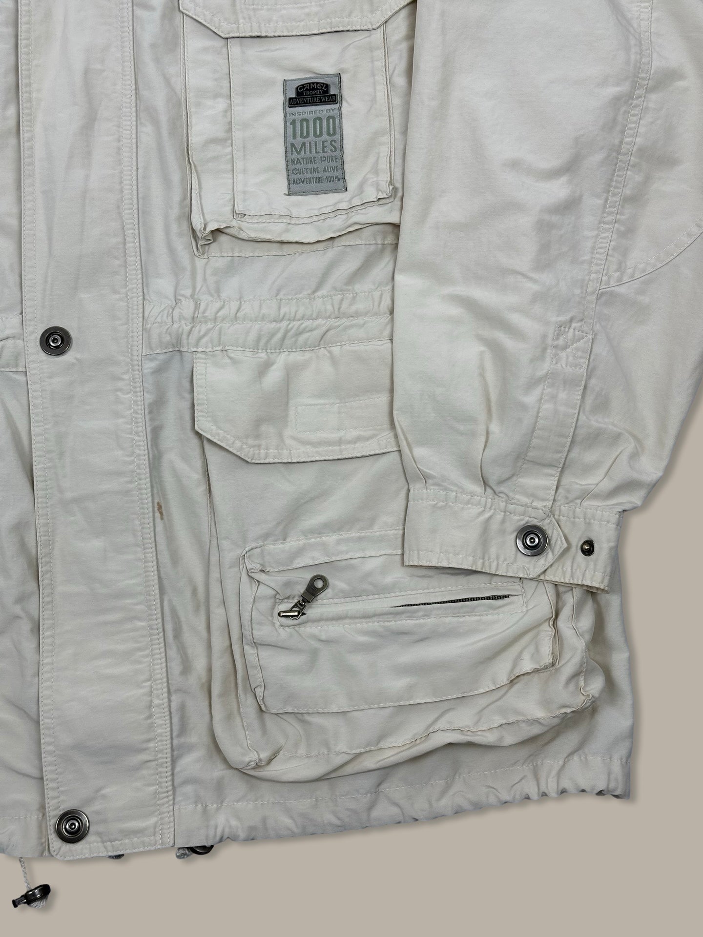 Camel Trophy Utility Jacket Vintage Beige L