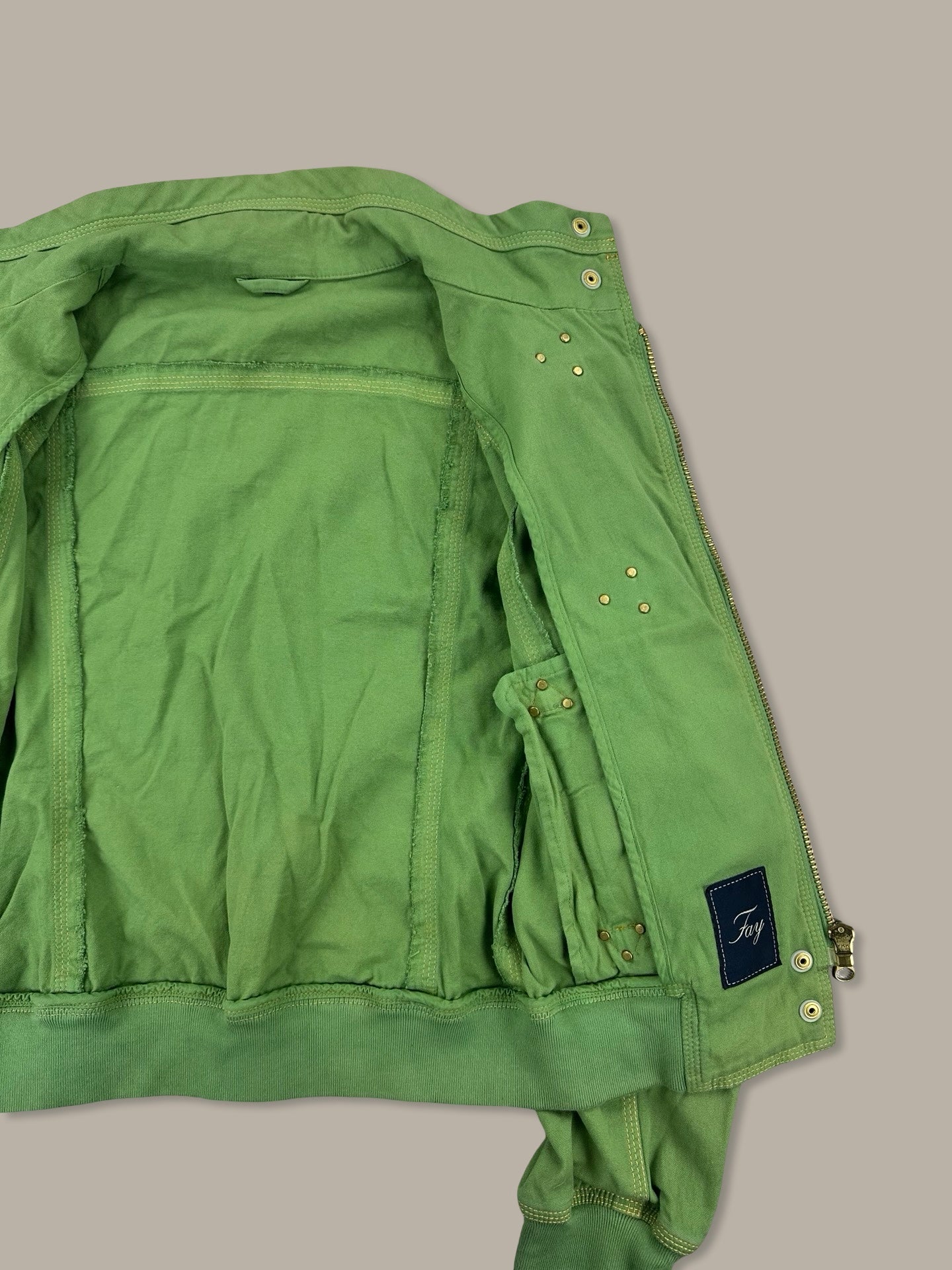 Fay 3 Ganci Flower Jacket Verde XS