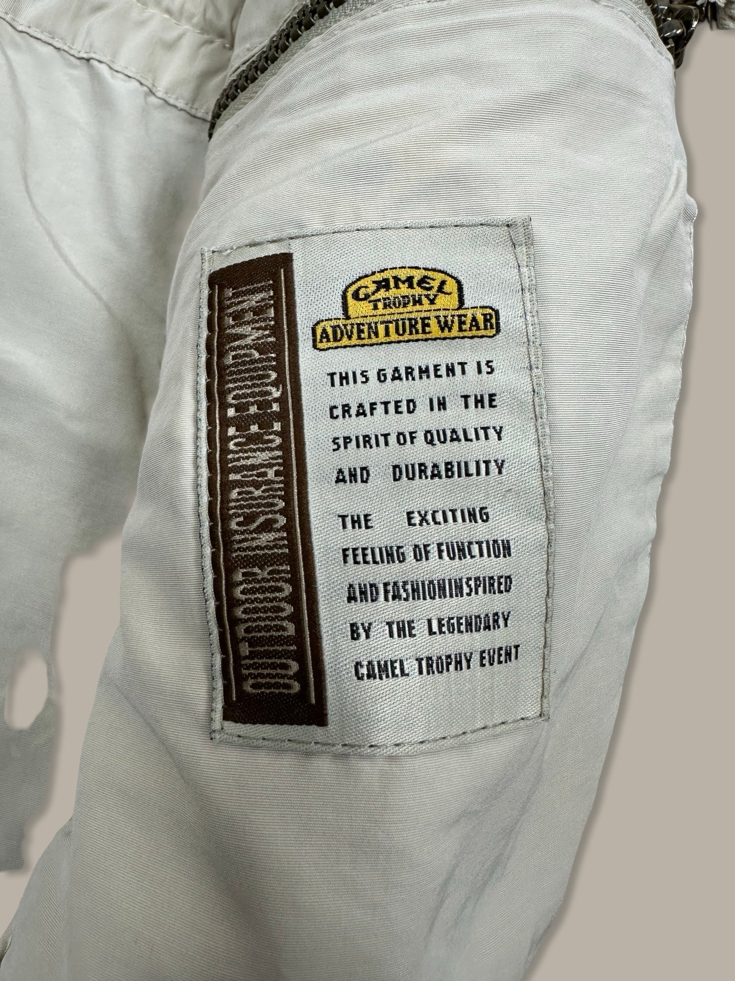 Camel Trophy Utility Jacket Vintage Beige L