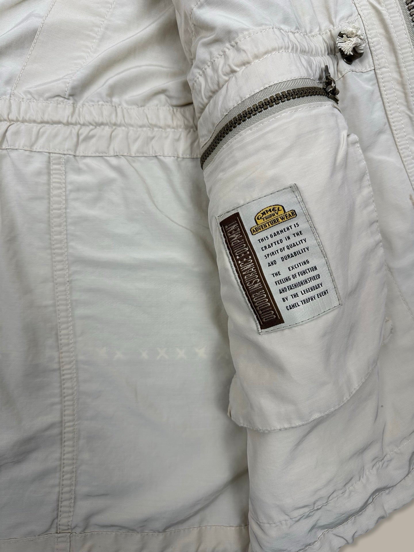 Camel Trophy Utility Jacket Vintage Beige L