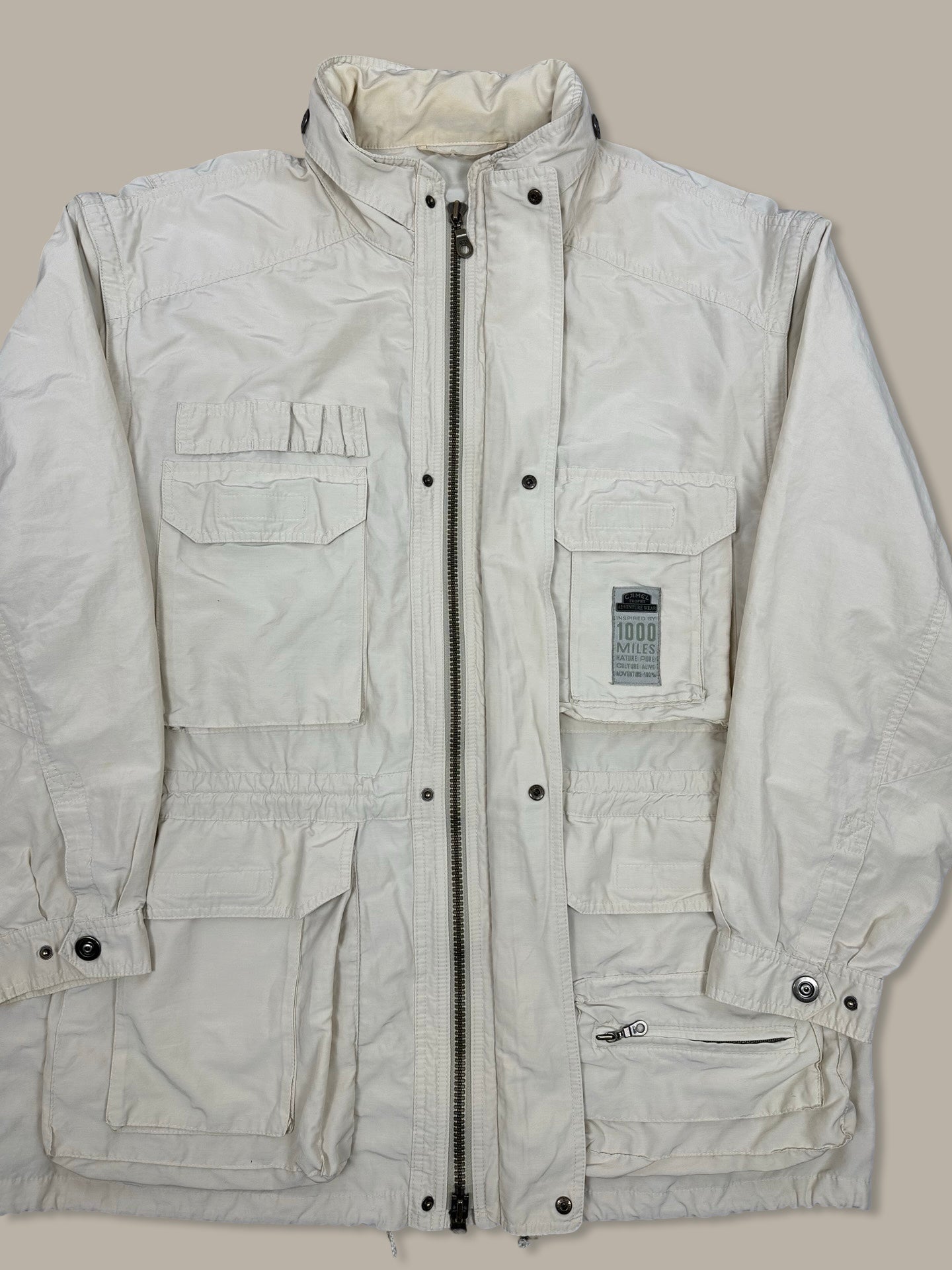 Camel Trophy Utility Jacket Vintage Beige L