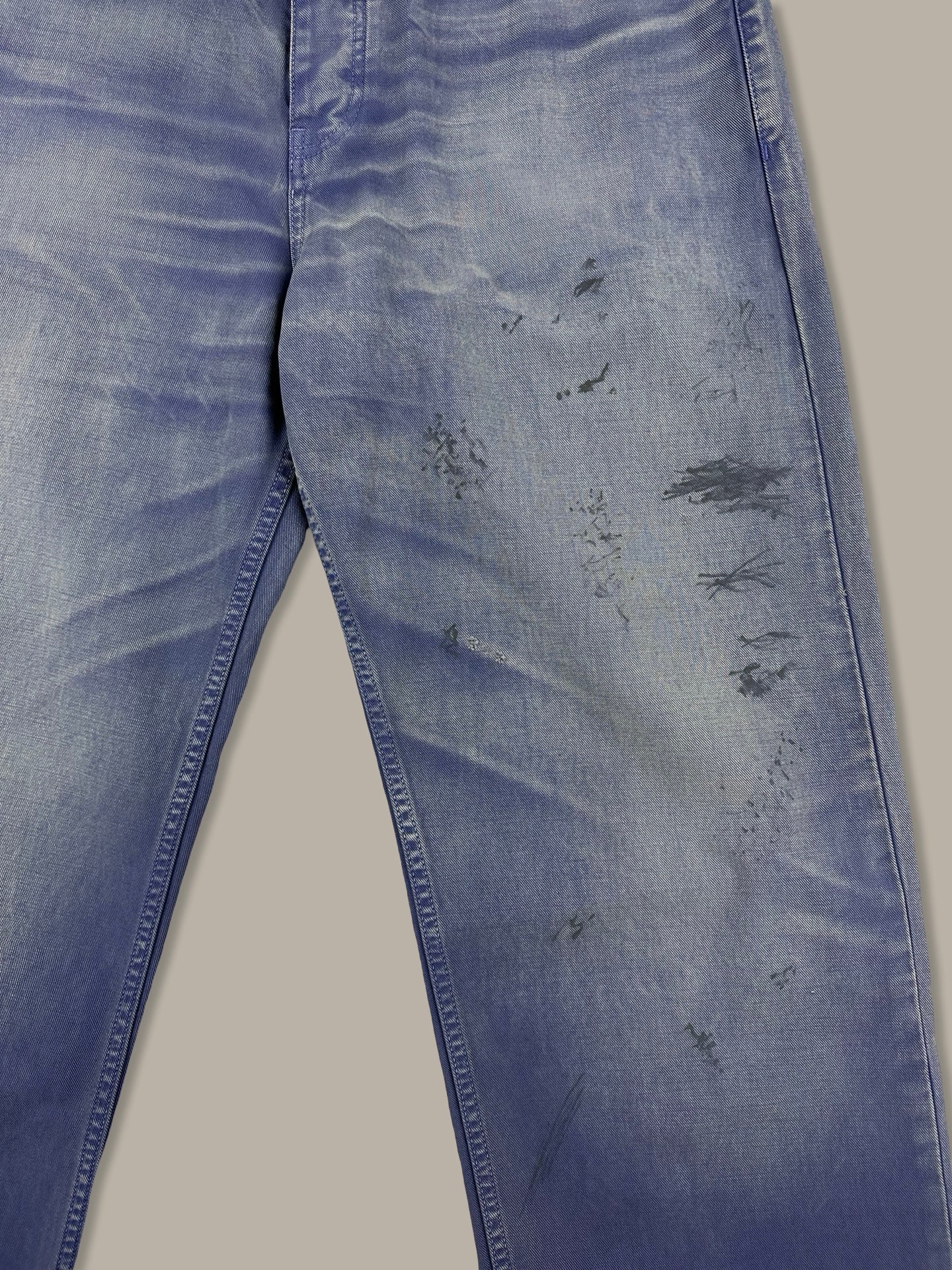 Balenciaga Denim 5424 Washed Blue Navy M