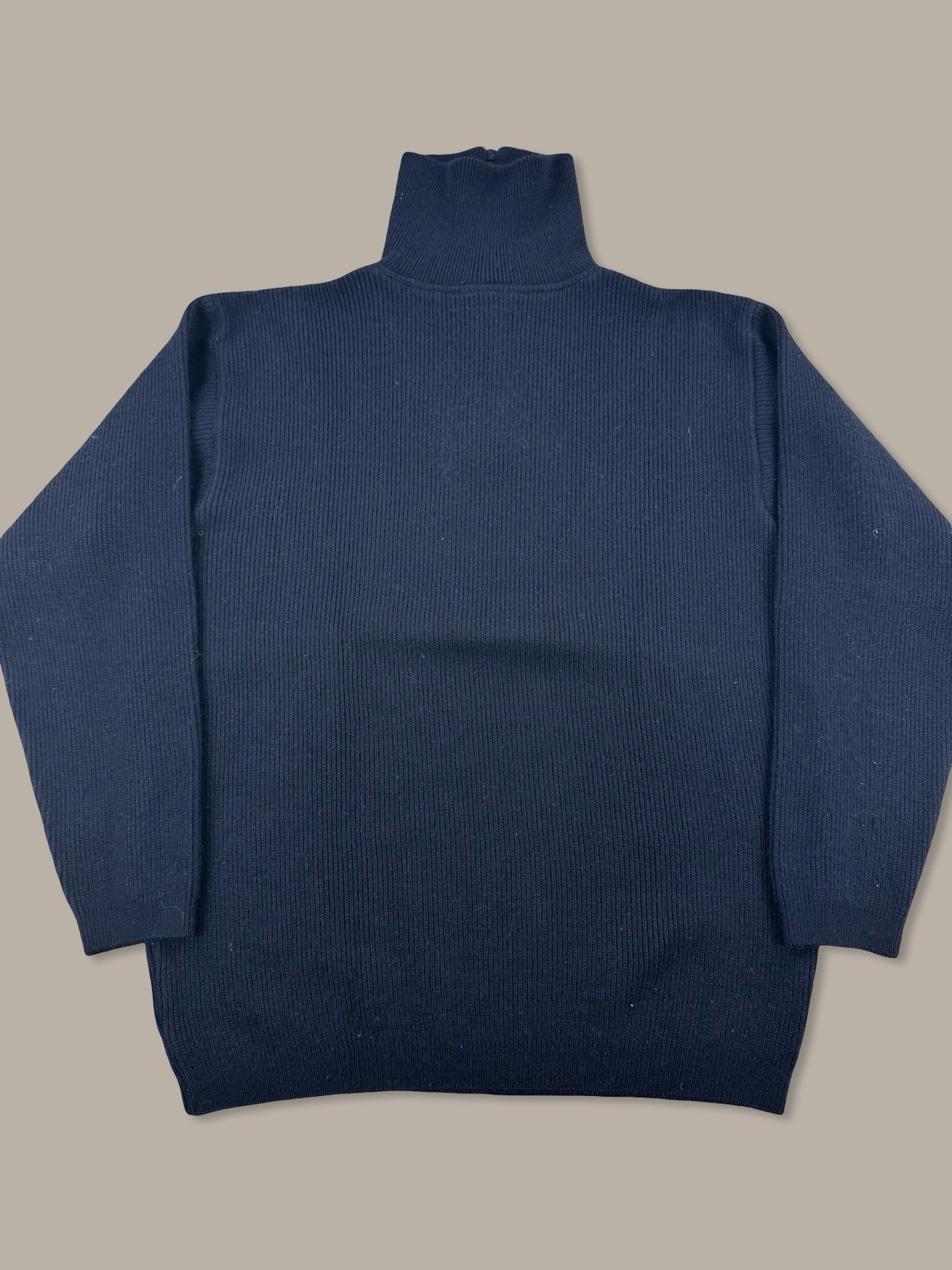 Lacoste 1/4 Zip Jumper Blue Navy XL
