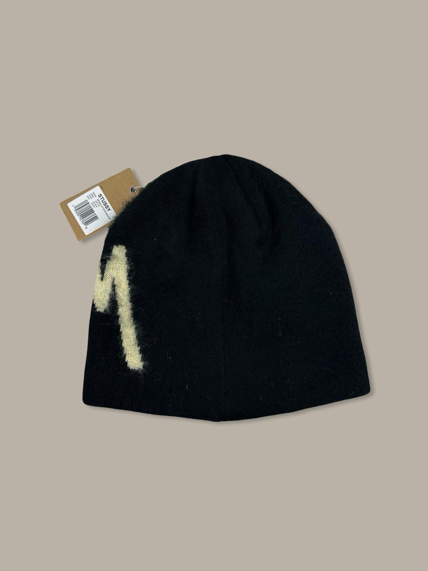Stussy Brushed Out Stock Skullcap Beanie Nero OS