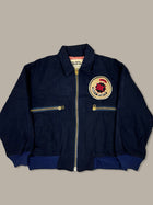 Bukky Sports 1972 Vintage Varsity Jacket Blue M
