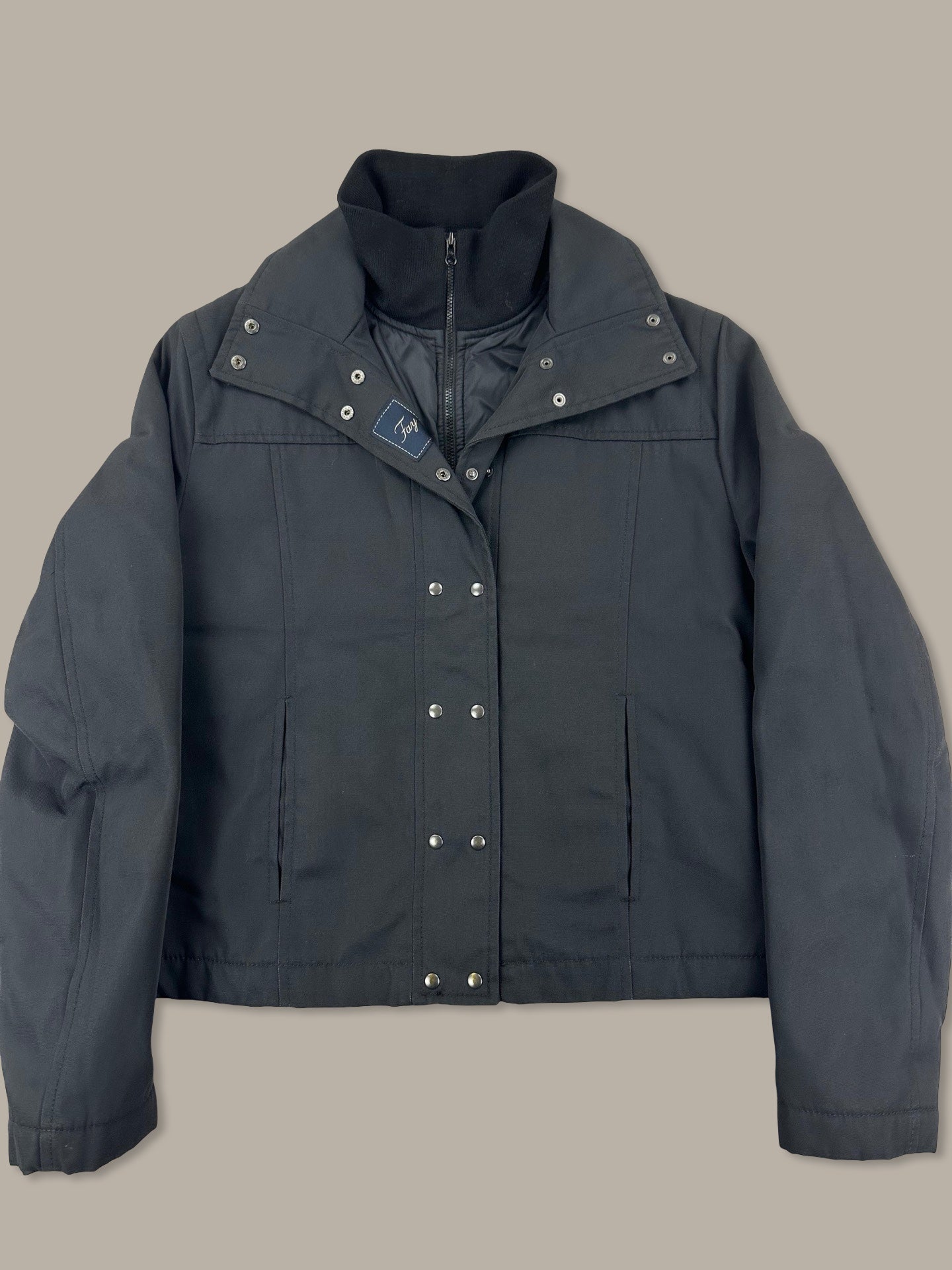 Fay Double Layer Puffer Jacket Nero M