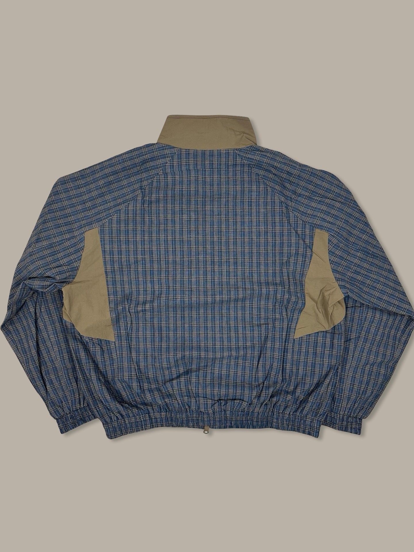 Arch Roaringwild Zip Jacket Check Blue M