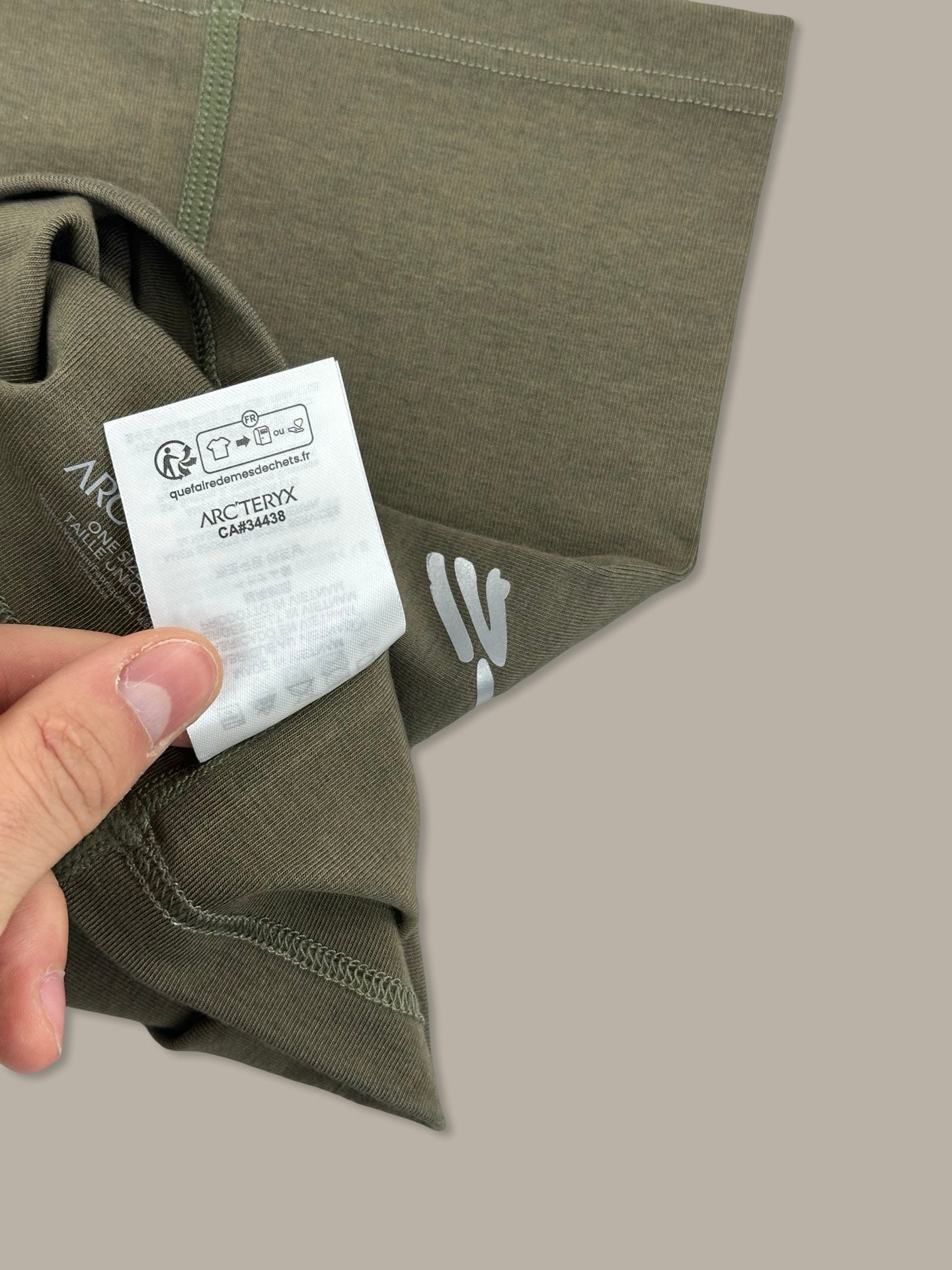 Arc’teryx Neck Gaiter Scaldacollo Verde Kakhi OS