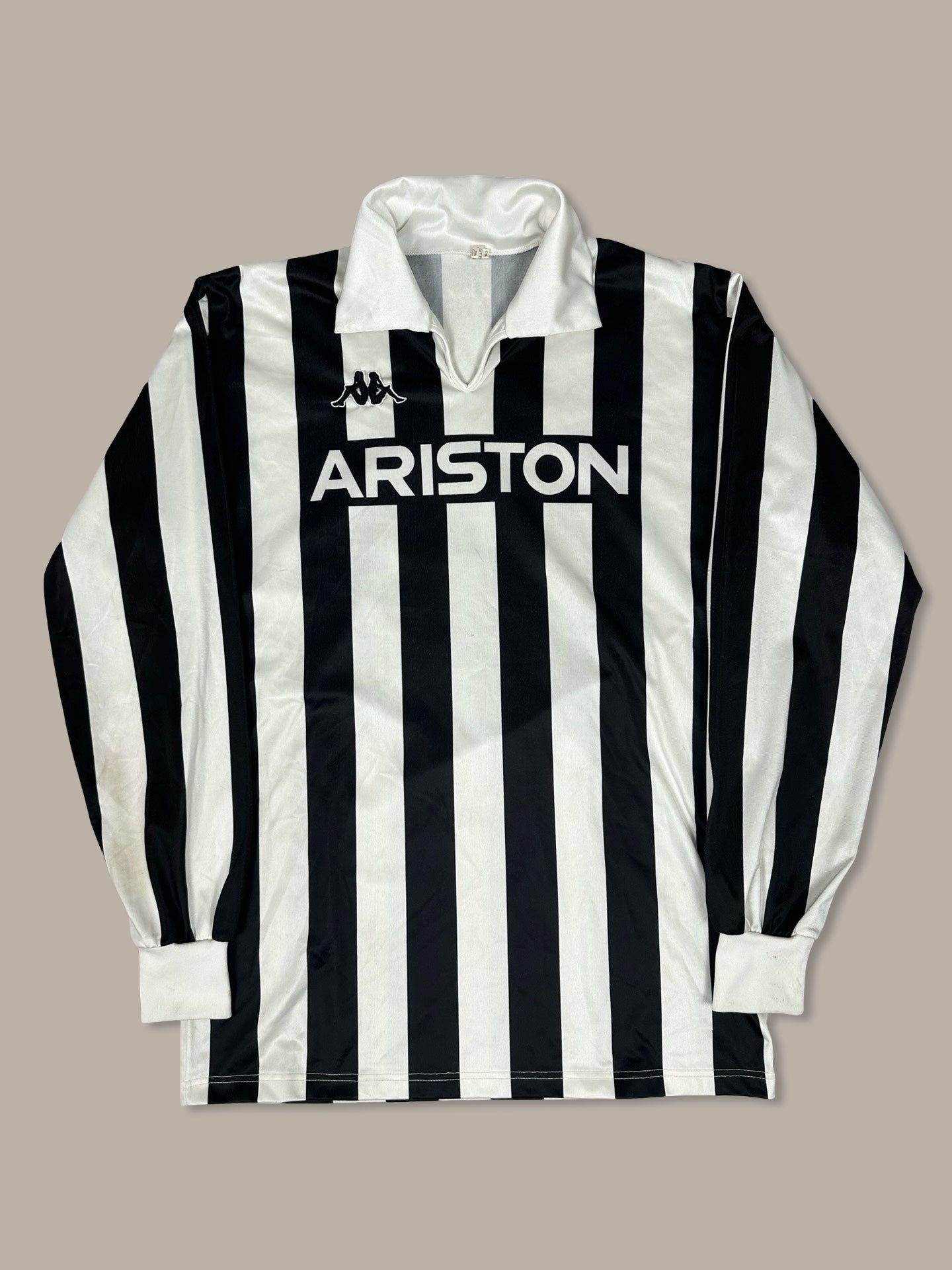 Juventus Kappa Jersey Vintage Anni 90’ Bianco e Nero L
