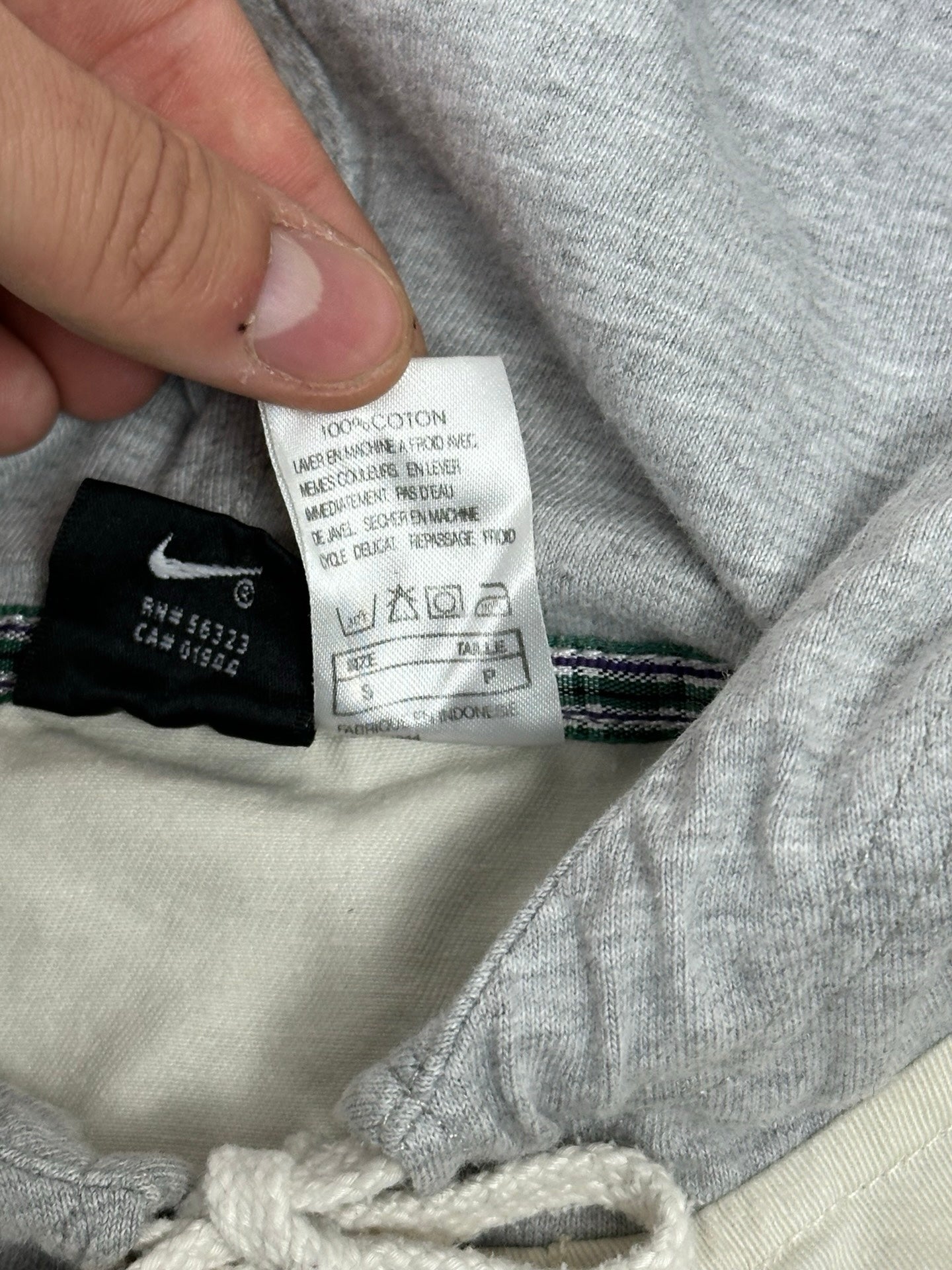 Nike Heritage Classic Hooded Jacket Bianco S