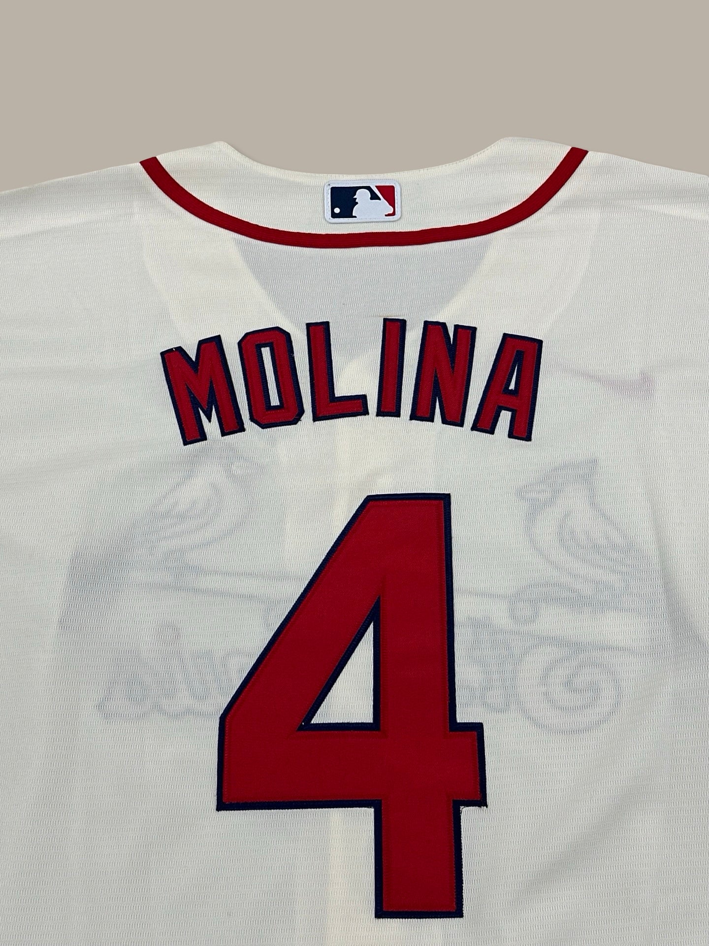 Nike MLB St. Louis Cardinals Yadier Molina Jersey Bianco S