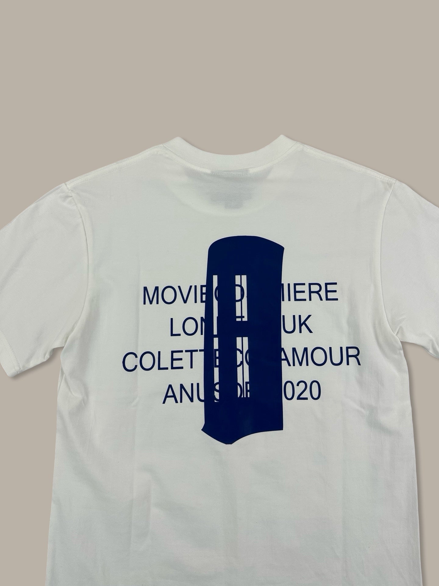 Smile Graphic Tee Bianco M