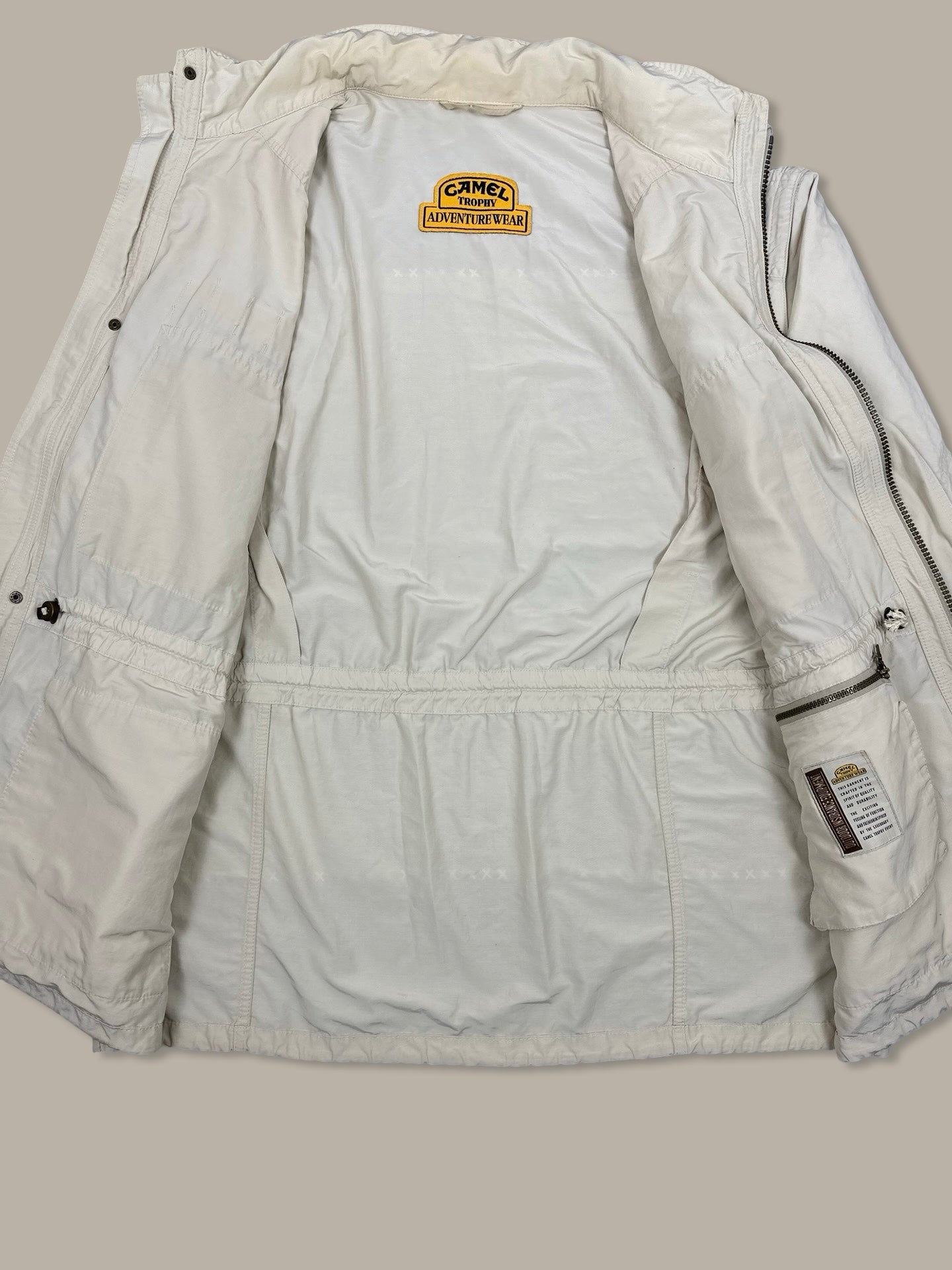Camel Trophy Utility Jacket Vintage Beige L