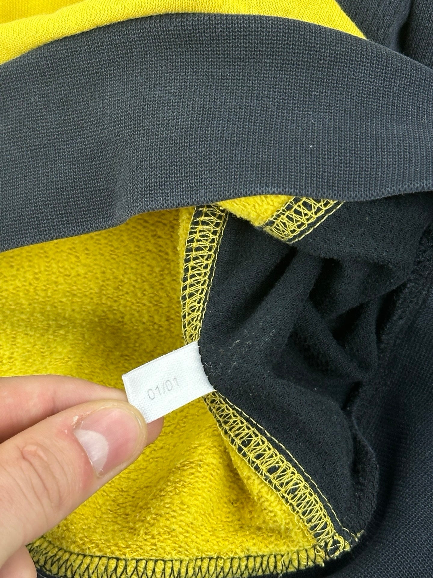 Adidas Vintage Logo Crewneck Giallo L