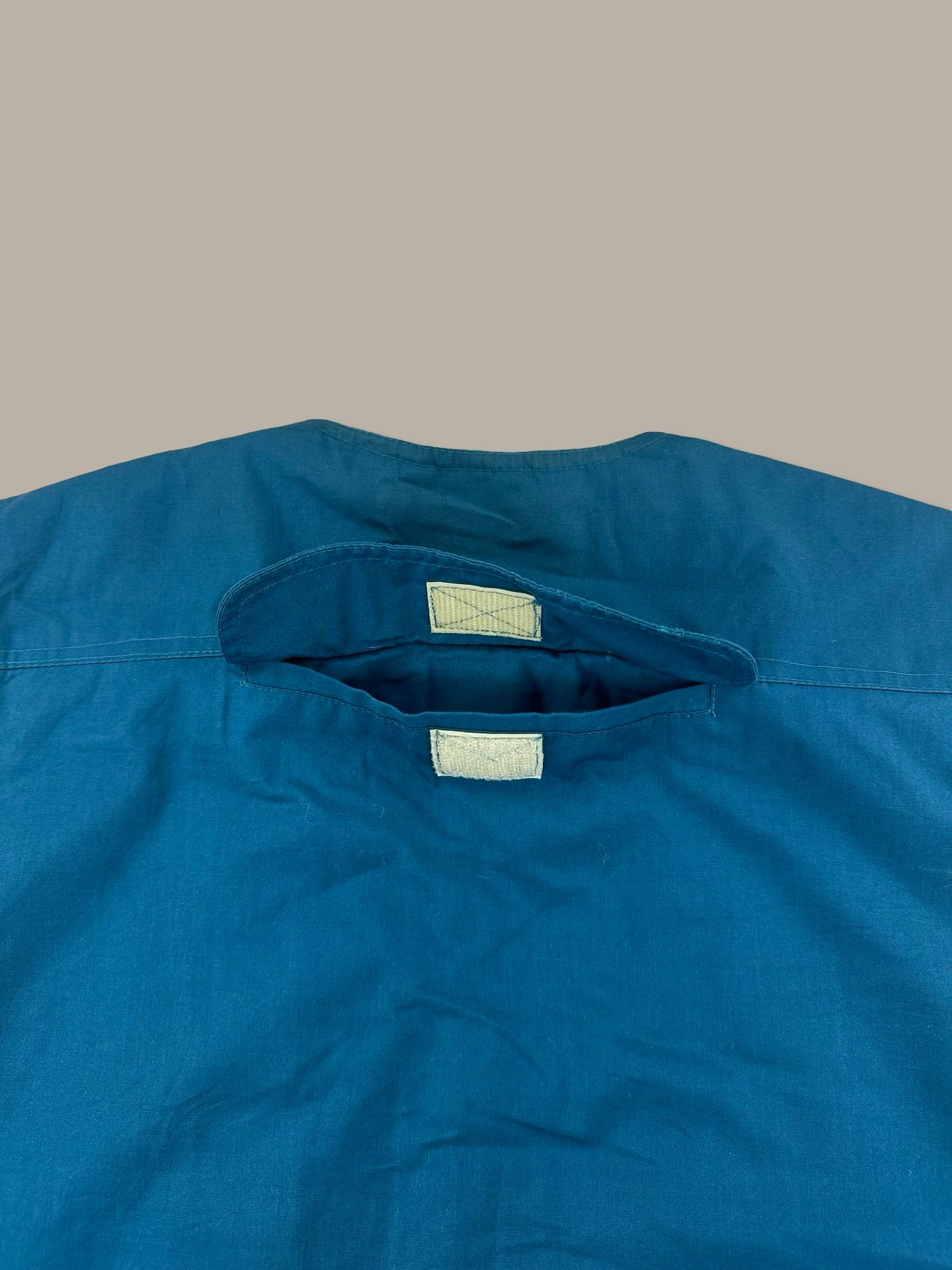 Winter Wear Gilet Utility Imbottito Teal con Sherpa Blue M