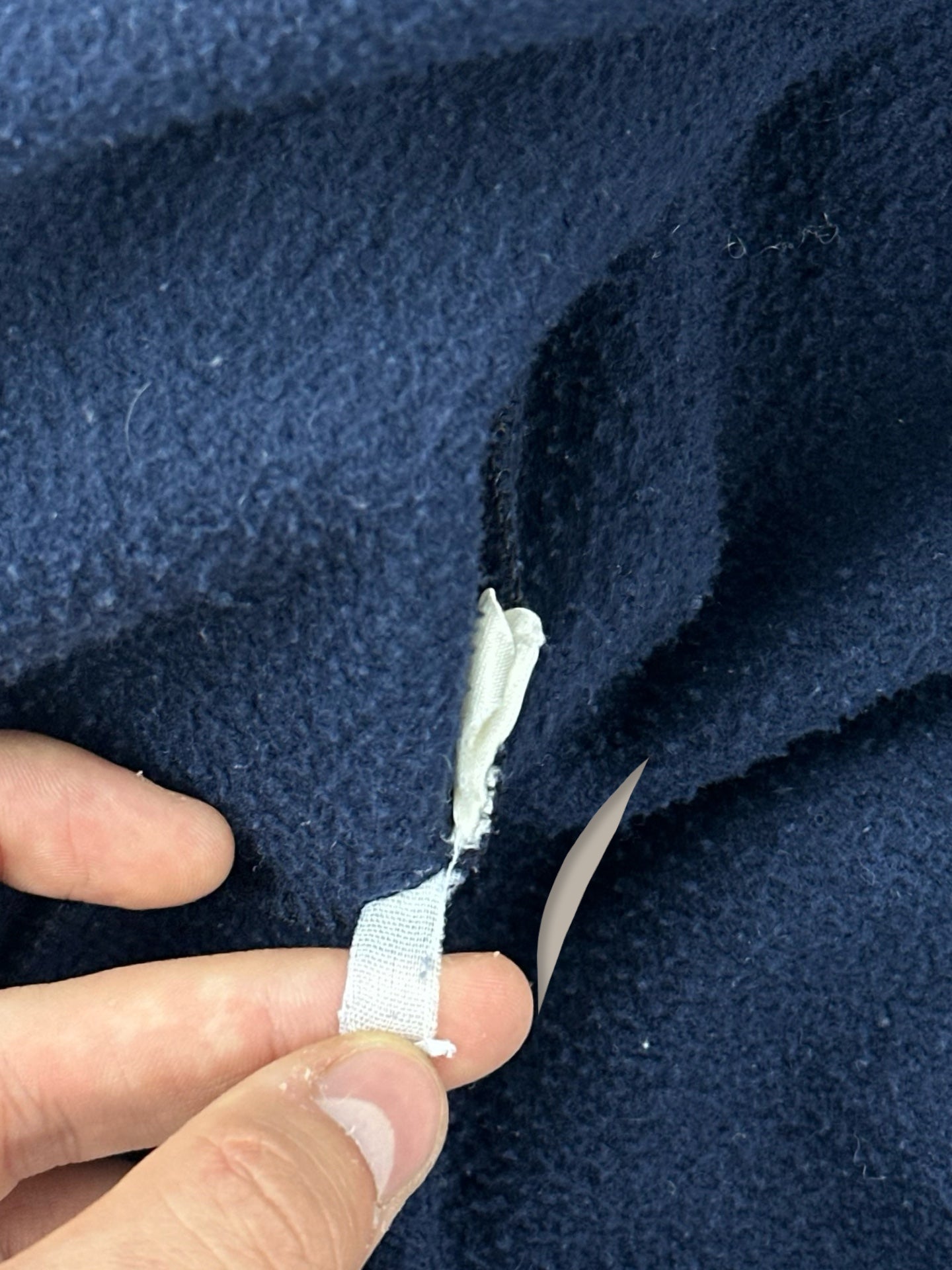 Lotto Cardigan Squash Patch Vintage 90’ Blue M