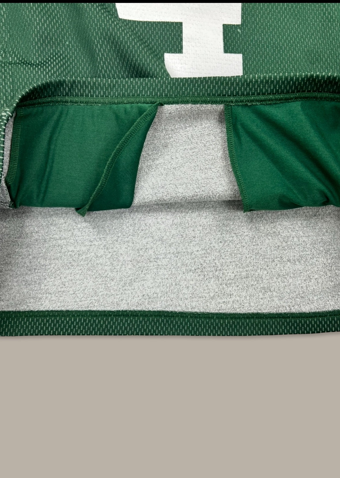 NFL Favre “4” Packers Hooded Jersey Verde L