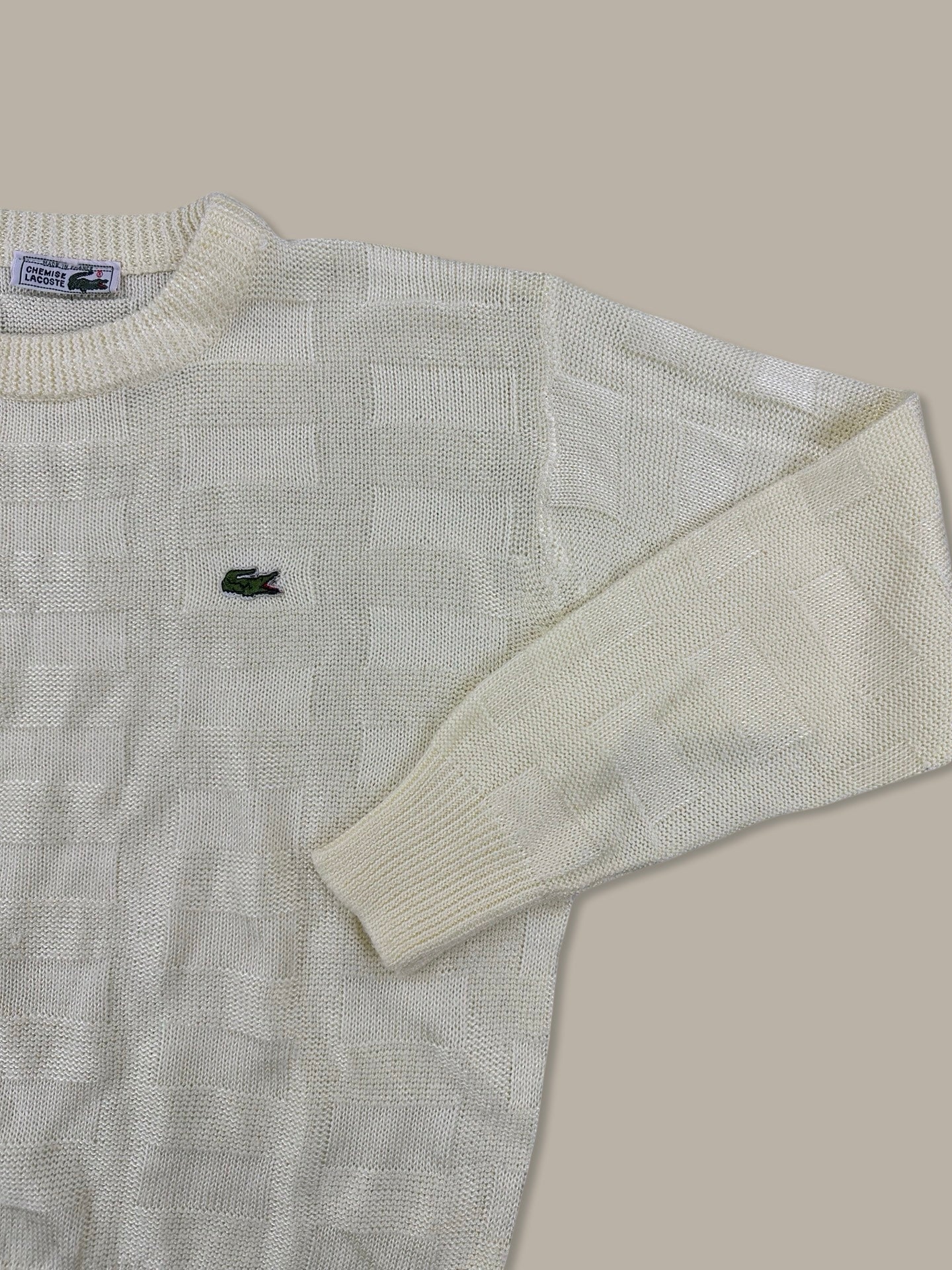 Lacoste Small Logo Jumper Maglione Girocollo Gold Giallo S