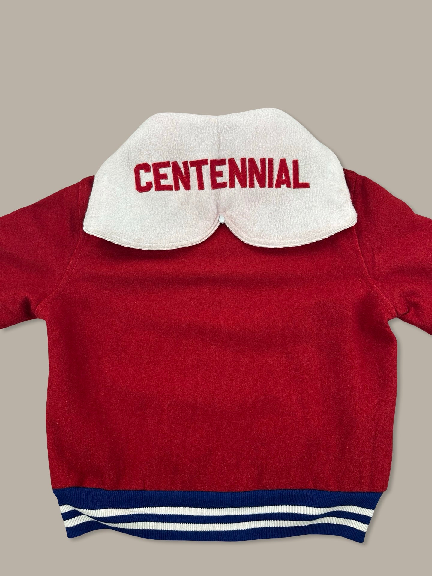 Neff Usa Varsity Jacket “Centennial” Rosso L