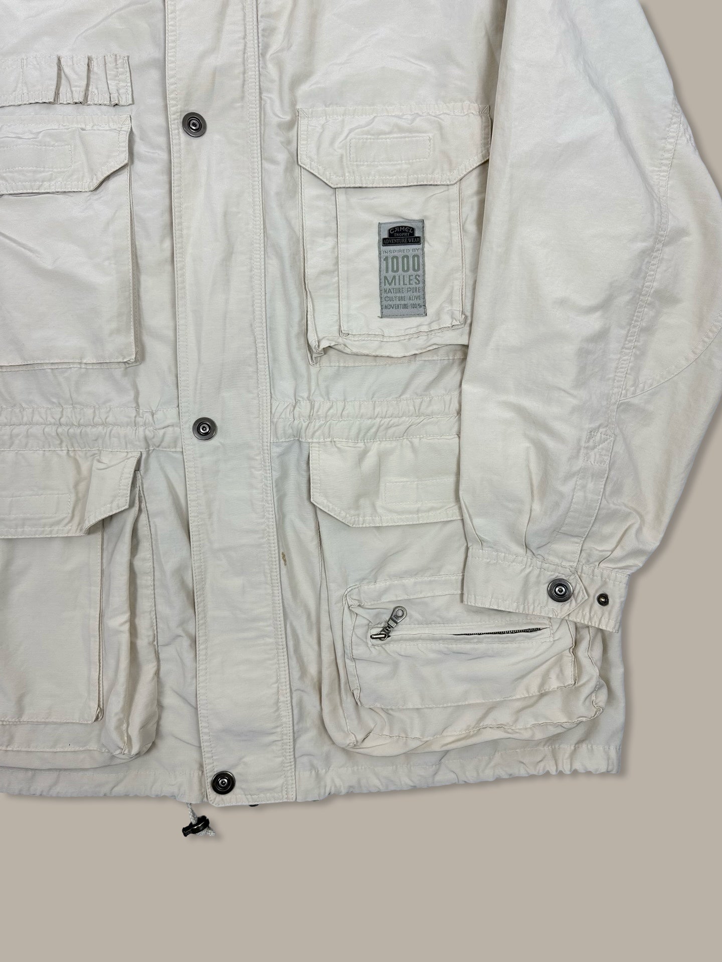 Camel Trophy Utility Jacket Vintage Beige L