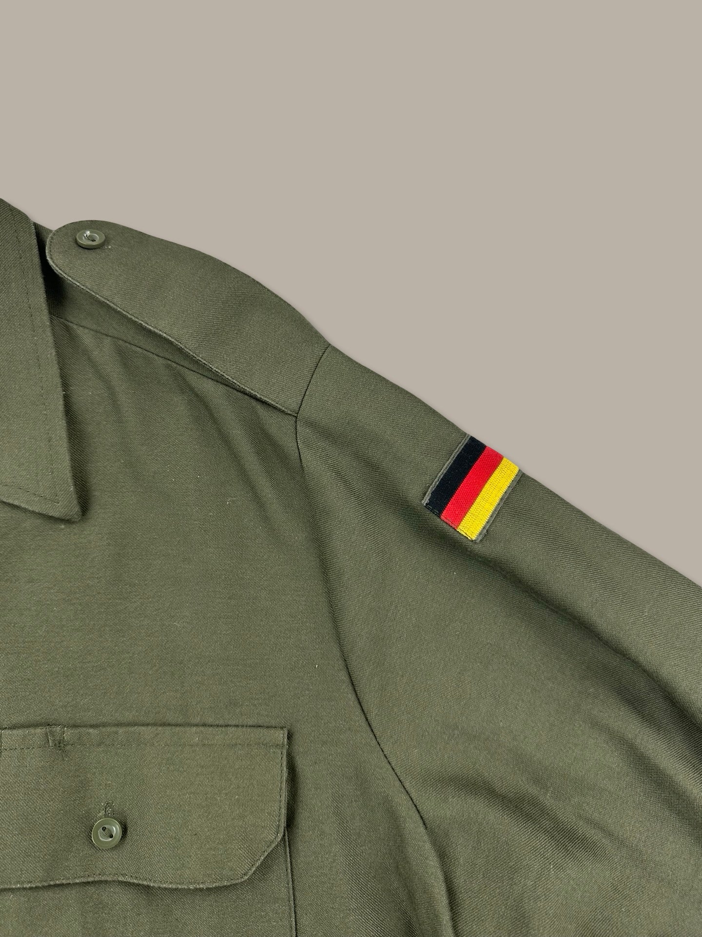 Deutsch Army Overshirt Verde Kakhi L