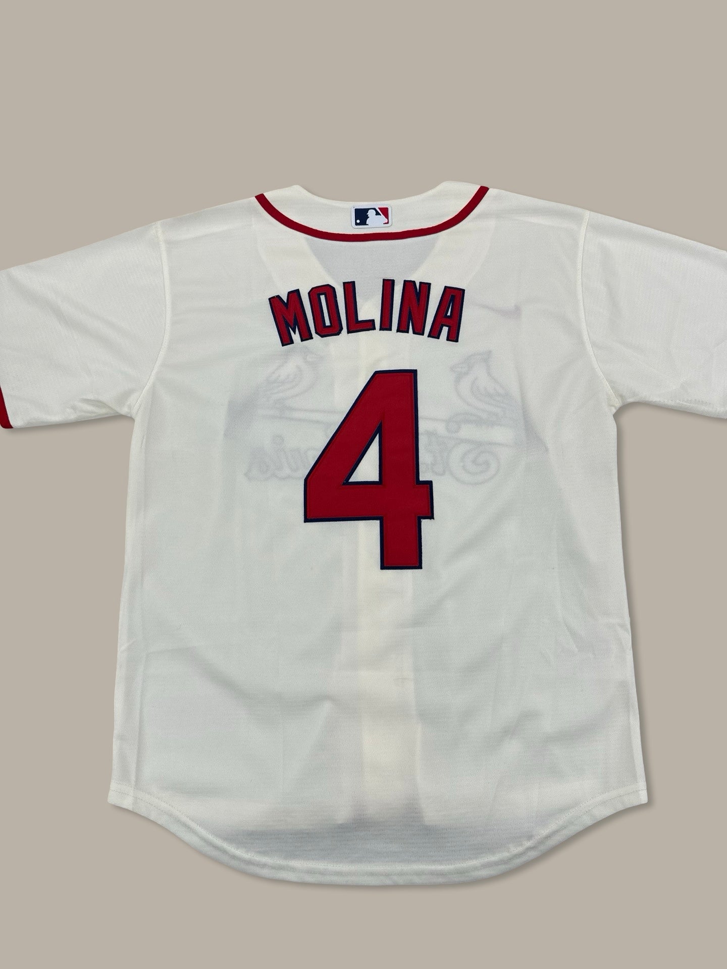 Nike MLB St. Louis Cardinals Yadier Molina Jersey Bianco S
