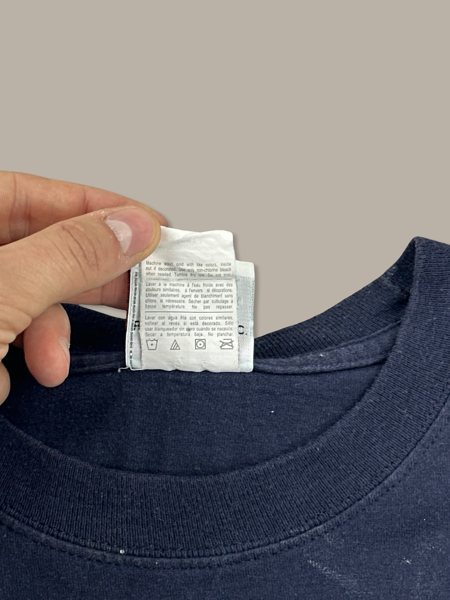 Harley Davidson Vintage Rome Graphic Tee Blue Navy M