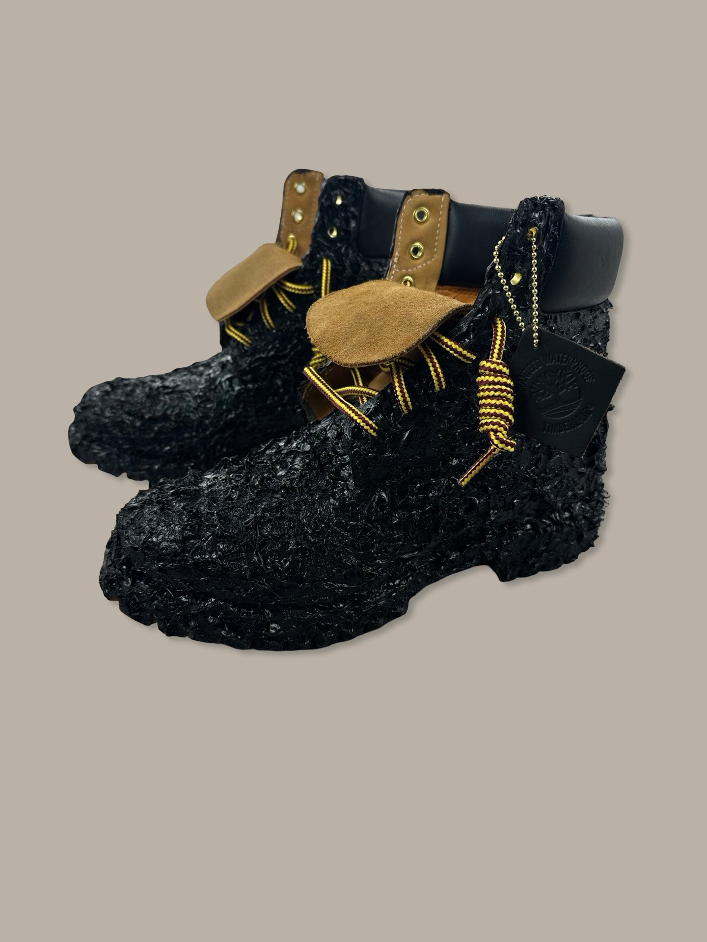 Timberland 6 Inch Boot Black Matter Custom VRG x Kuborium Nero 43