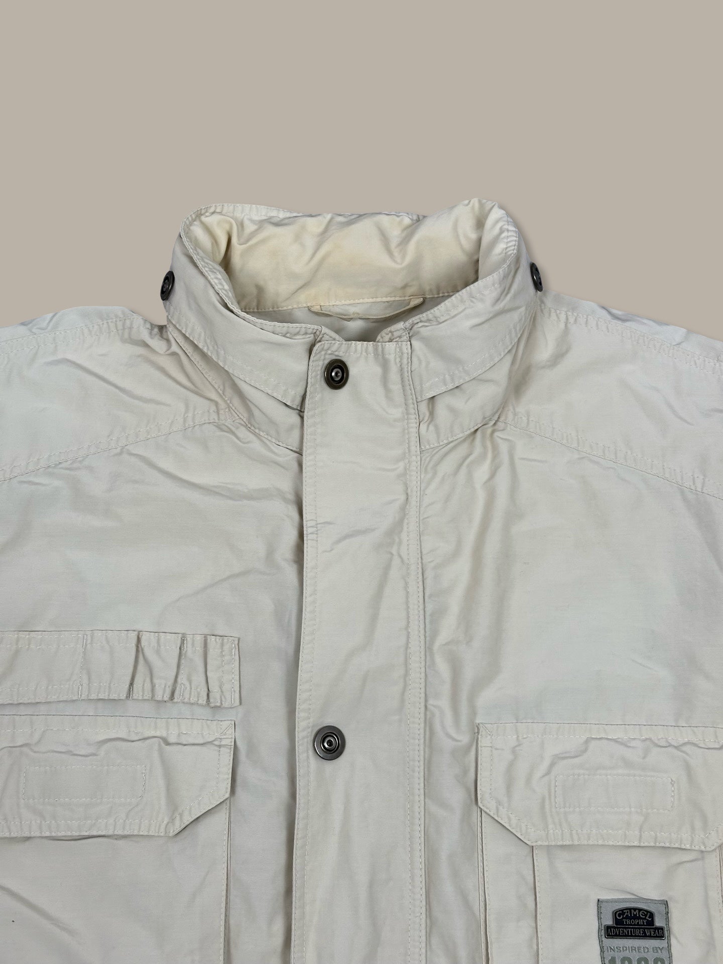 Camel Trophy Utility Jacket Vintage Beige L