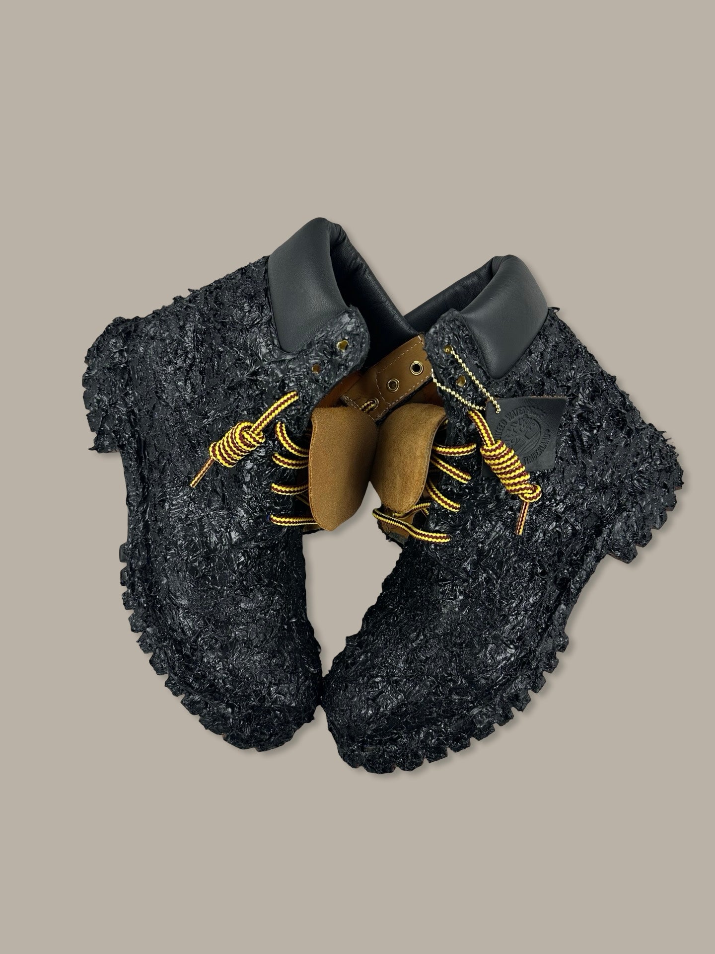 Timberland 6 Inch Boot Black Matter Custom VRG x Kuborium Nero 43