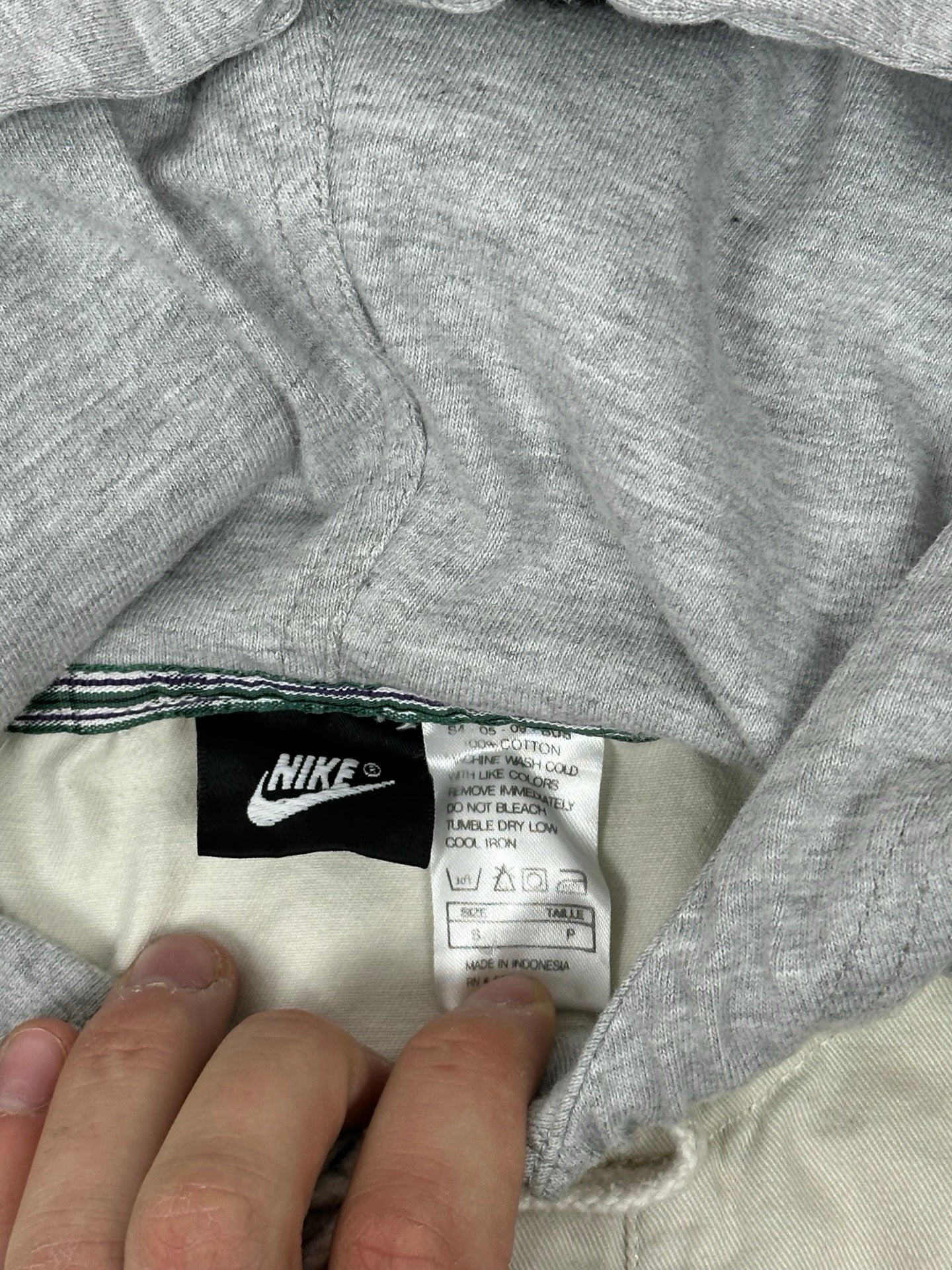 Nike Heritage Classic Hooded Jacket Bianco S